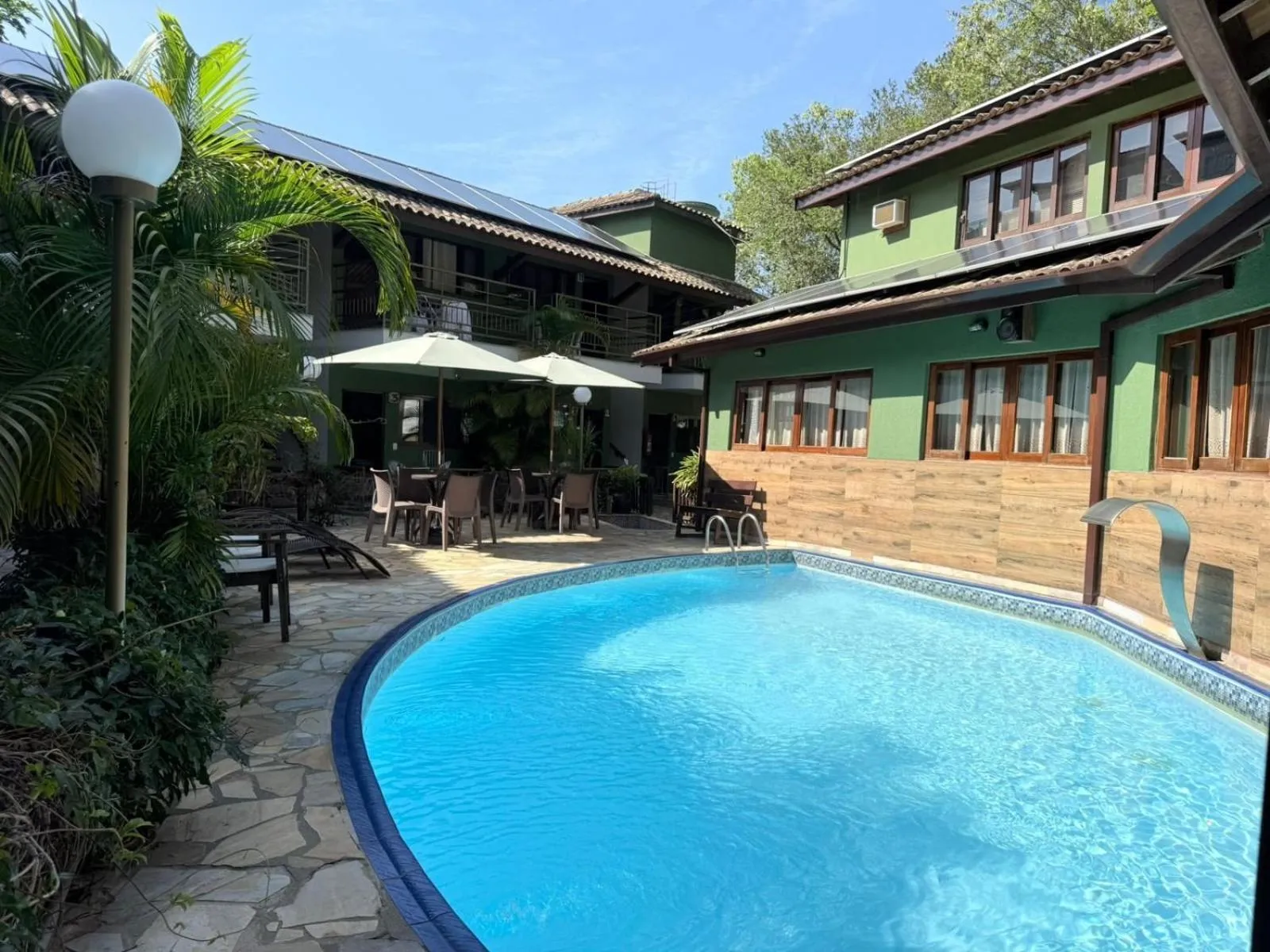 Swimming pool in Pousada Morada da Praia