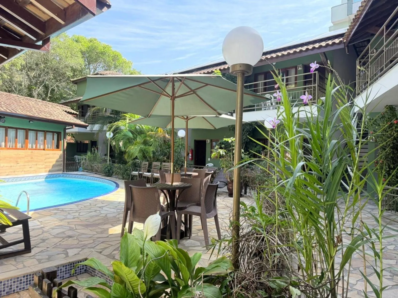 Swimming pool in Pousada Morada da Praia