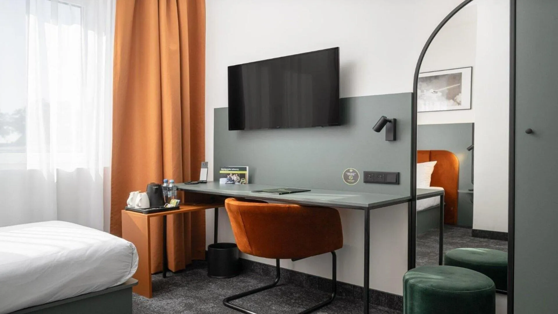 Photo of the whole room, Bed in B&B HOTEL Leszno