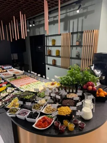 Buffet breakfast in B&B HOTEL Leszno