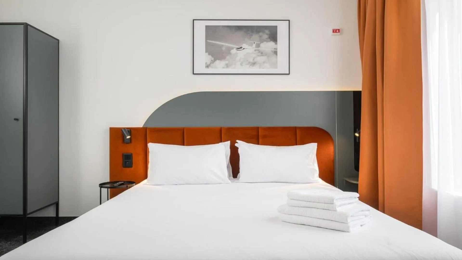 Bed in B&B HOTEL Leszno