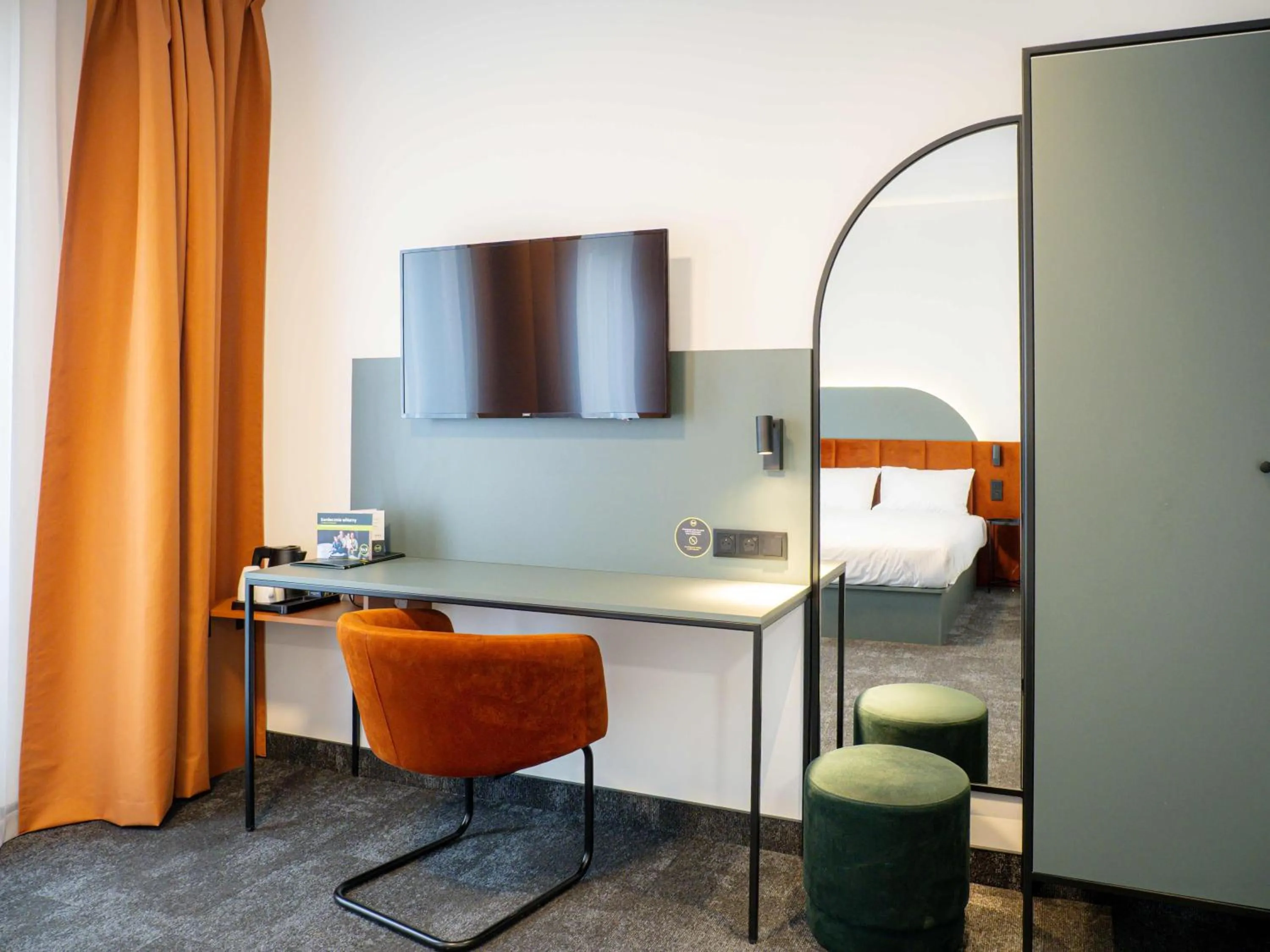 Photo of the whole room, Bed in B&B HOTEL Leszno