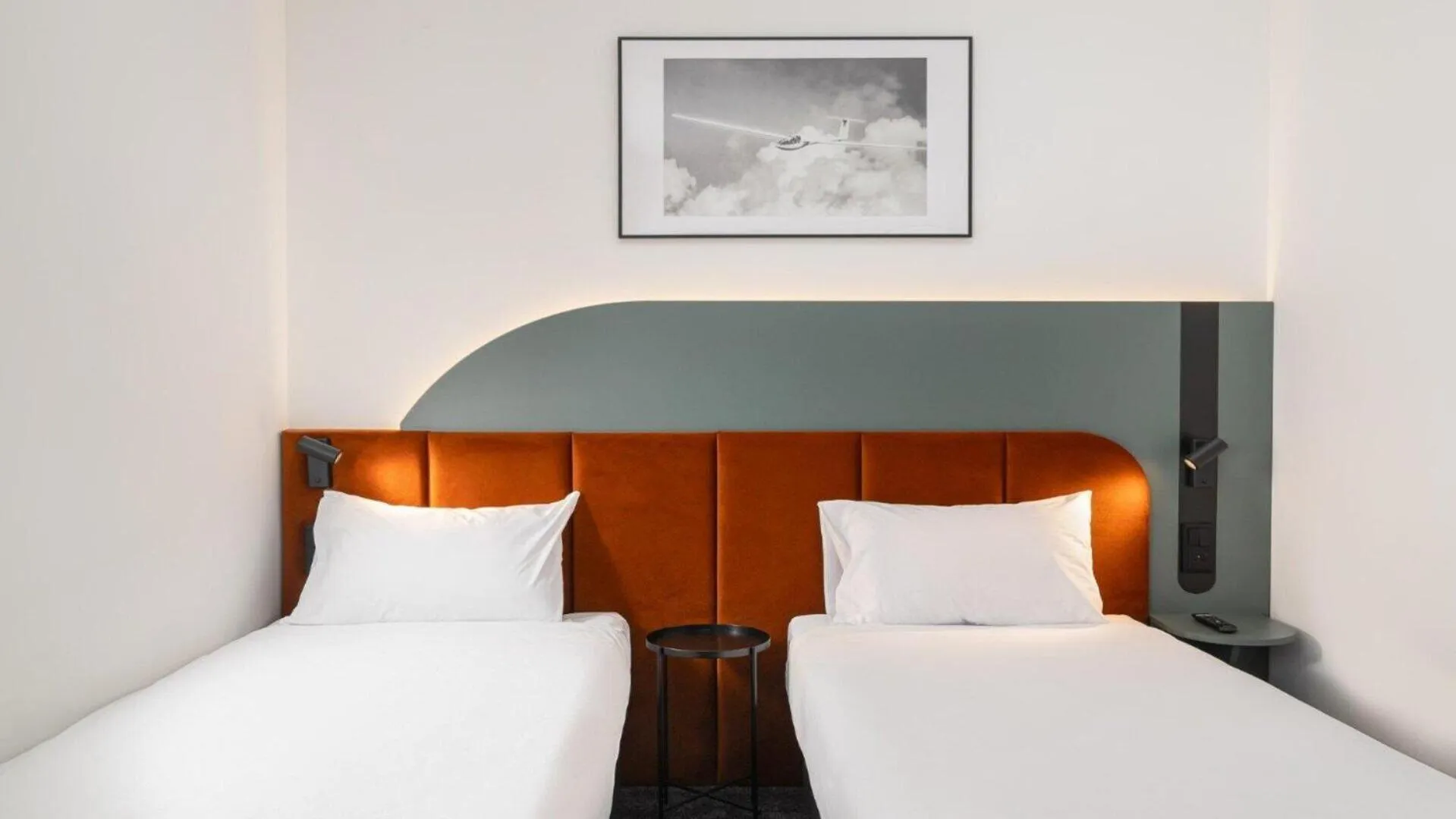 Photo of the whole room, Bed in B&B HOTEL Leszno