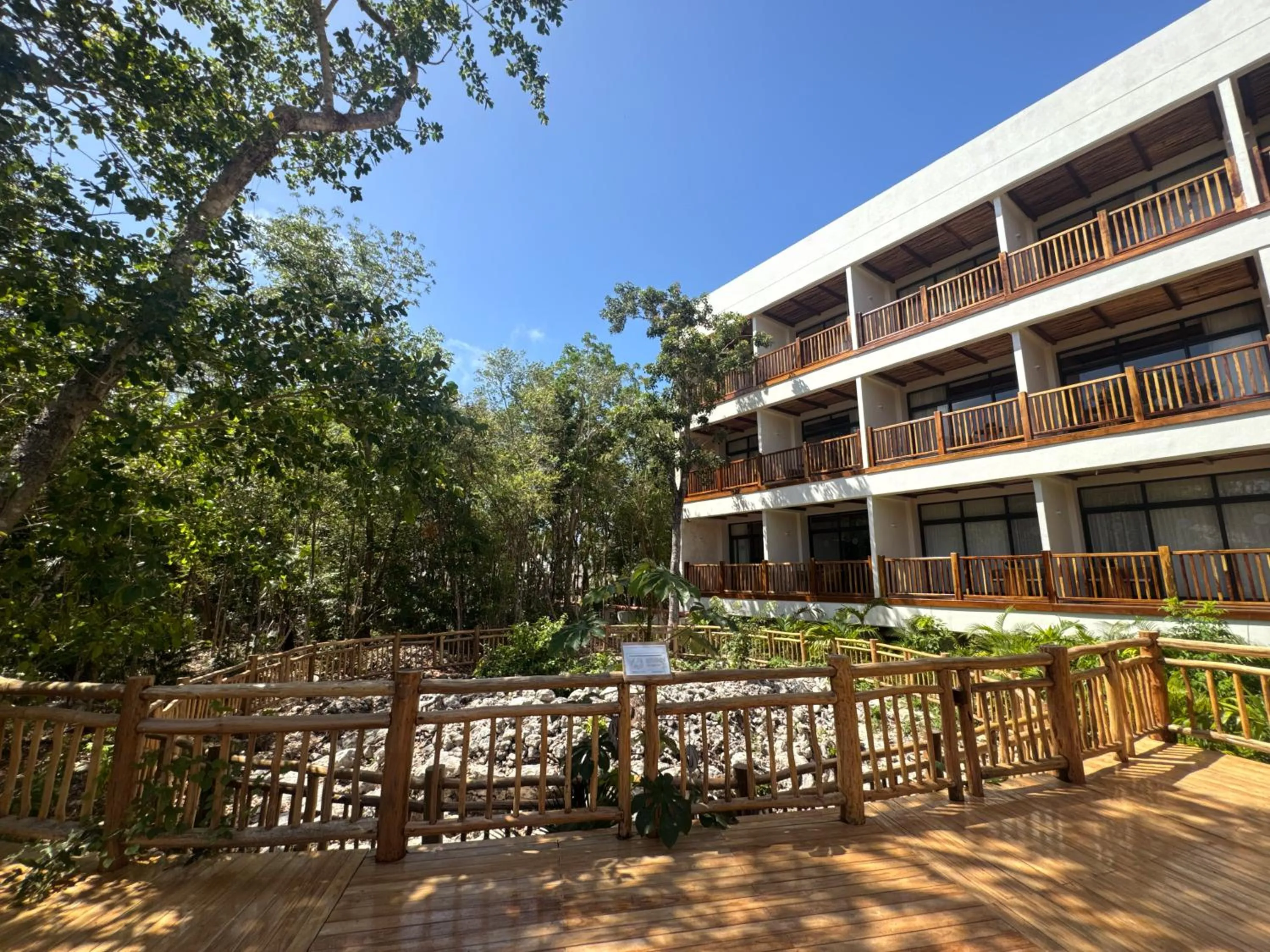 Property building in Hotel Mundo Maya Tulum
