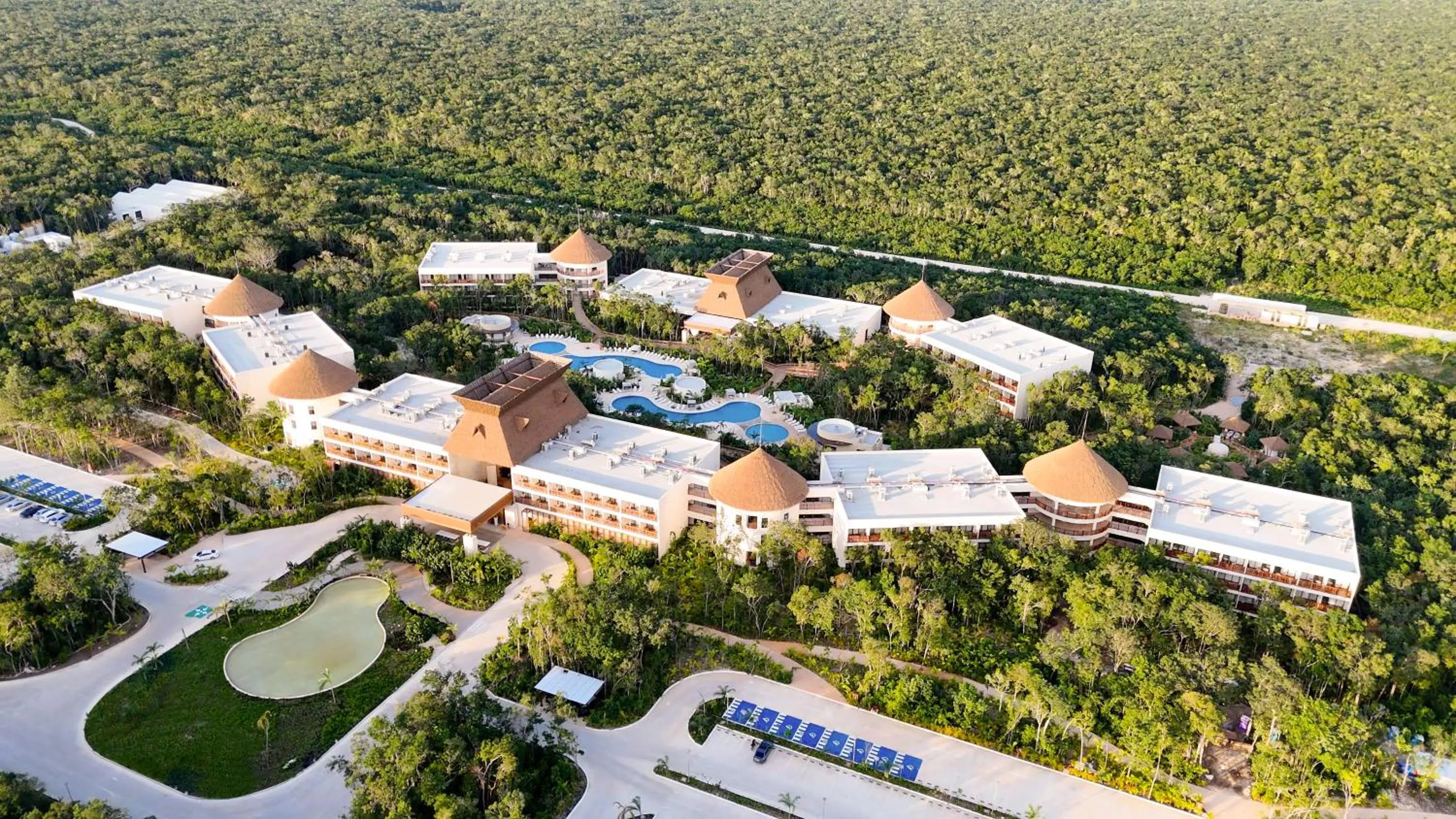 Property building in Hotel Mundo Maya Tulum