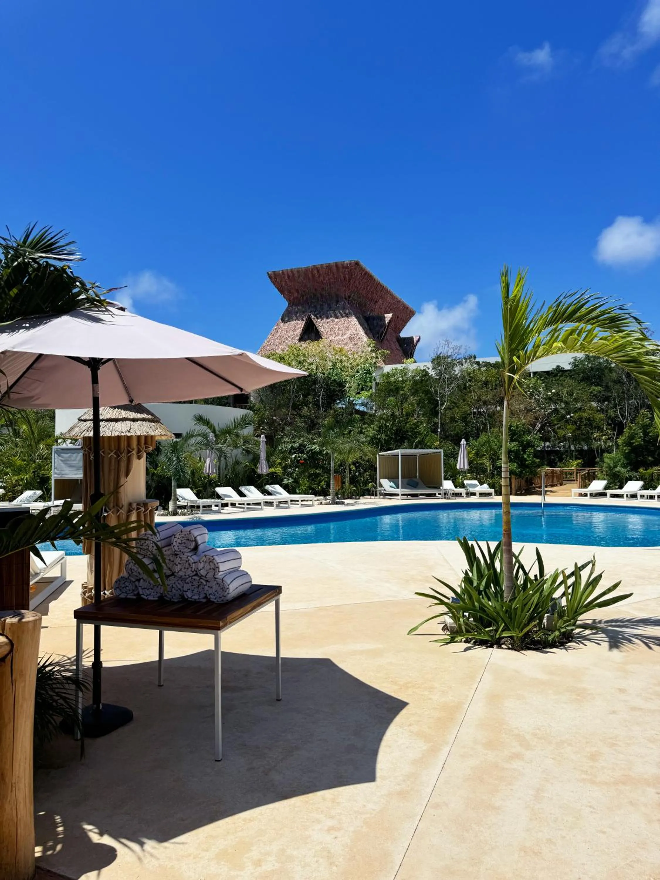 Patio in Hotel Mundo Maya Tulum