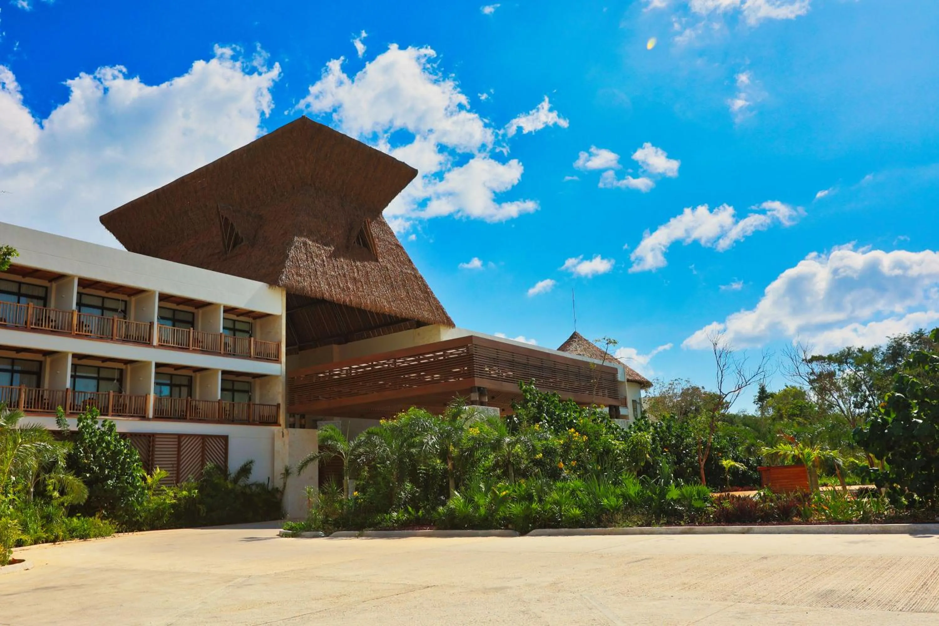 Property building in Hotel Mundo Maya Tulum