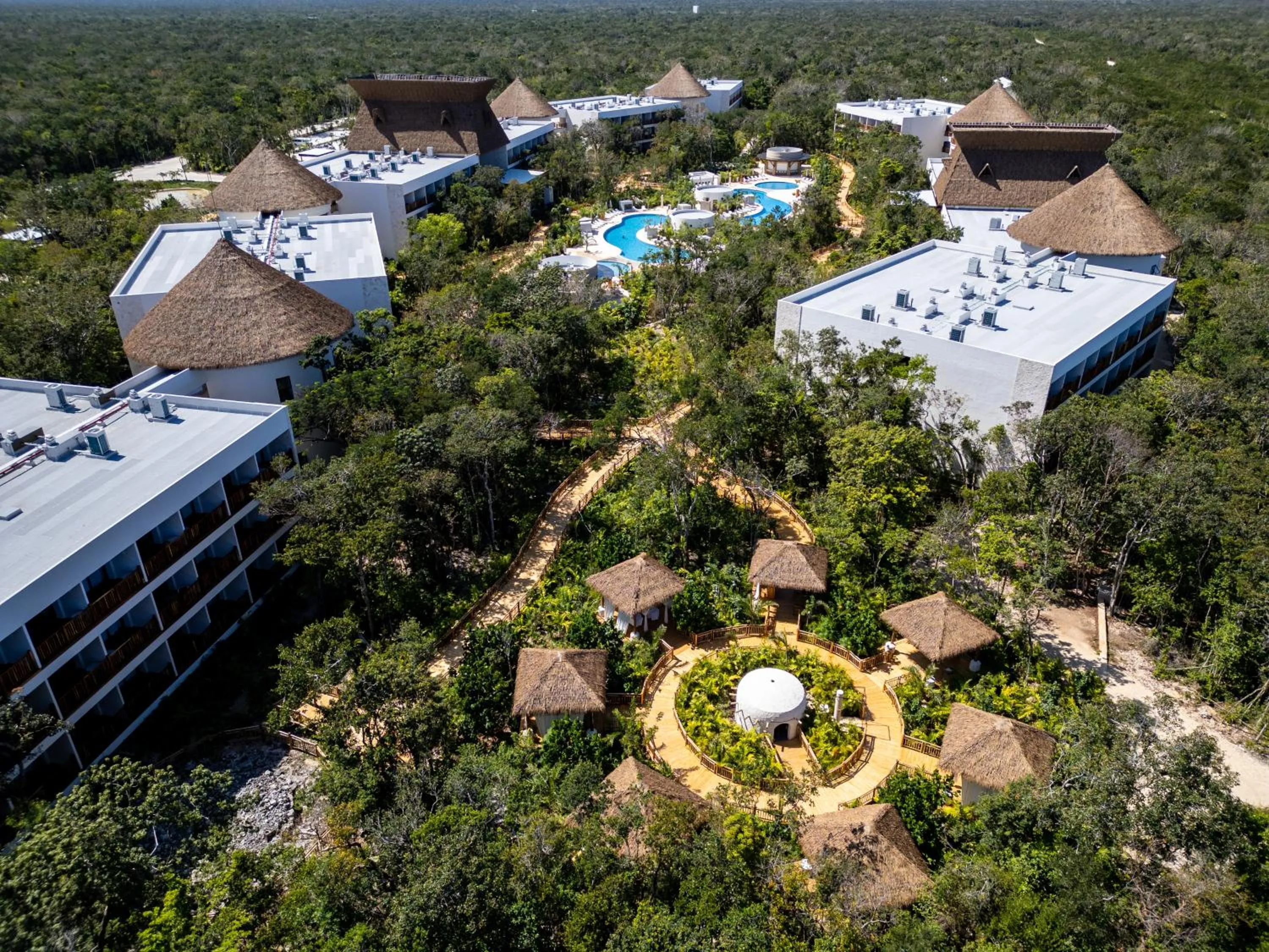 Property building in Hotel Mundo Maya Tulum