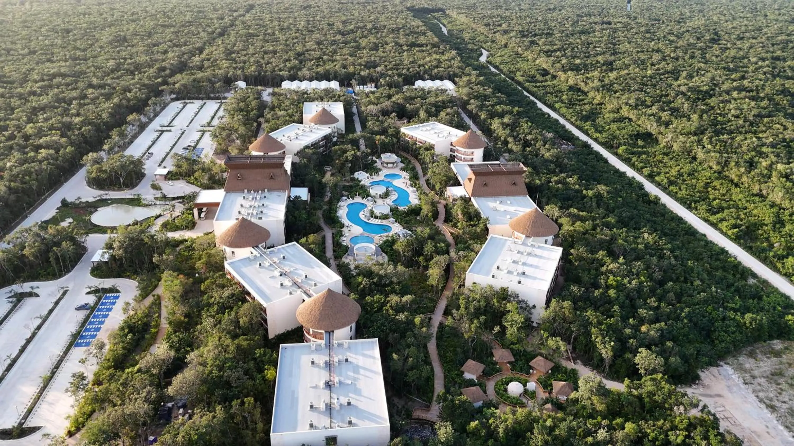 Property building in Hotel Mundo Maya Tulum