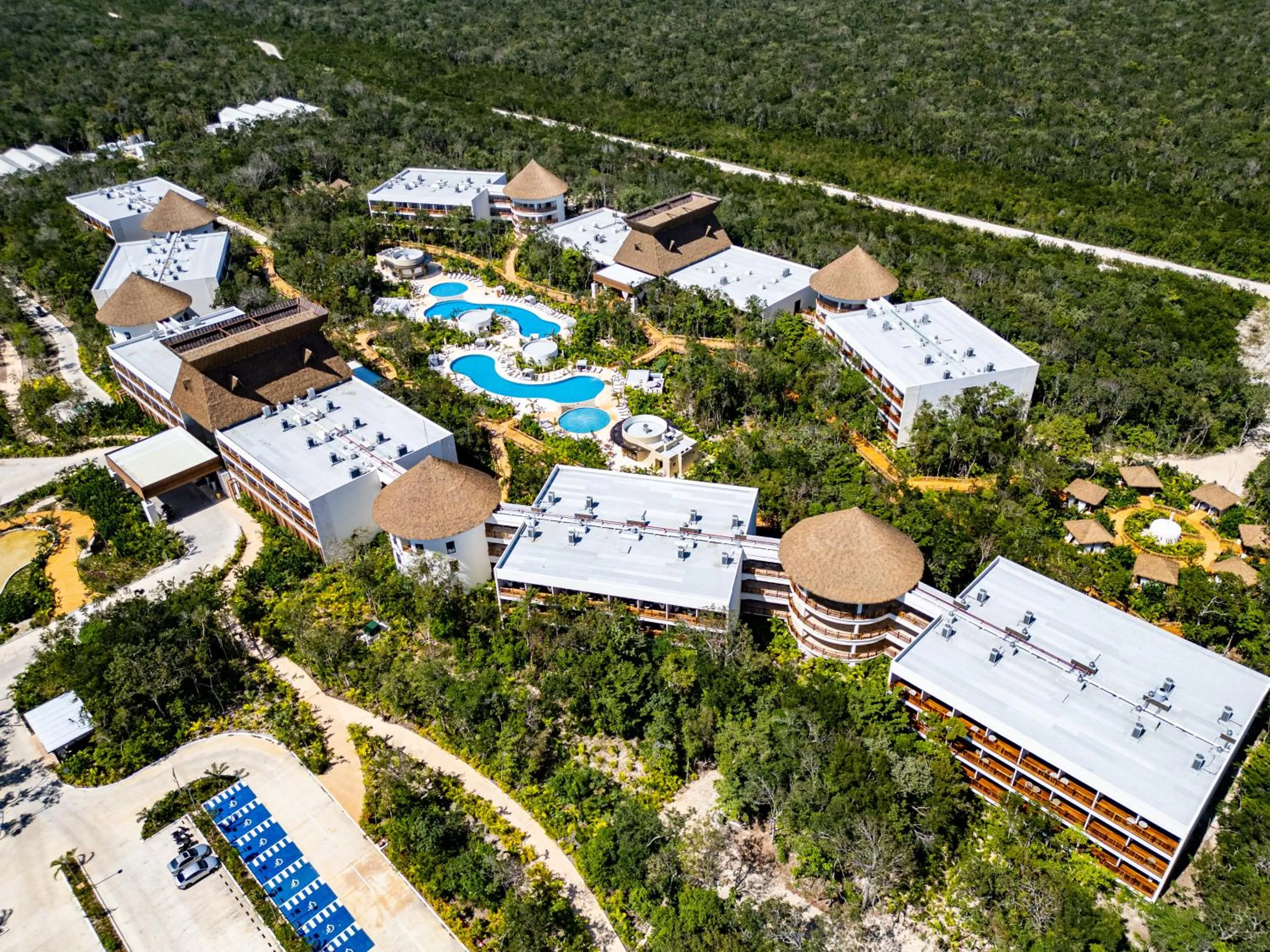 Property building in Hotel Mundo Maya Tulum