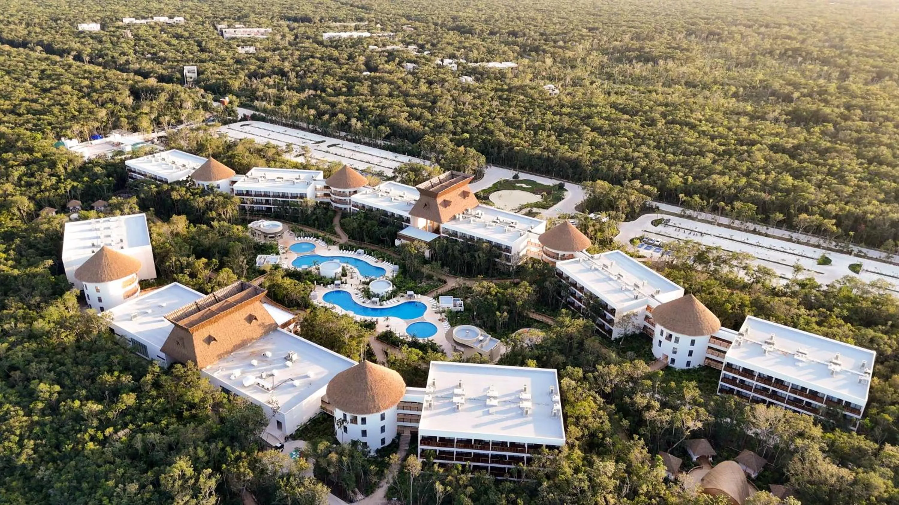 Property building in Hotel Mundo Maya Tulum