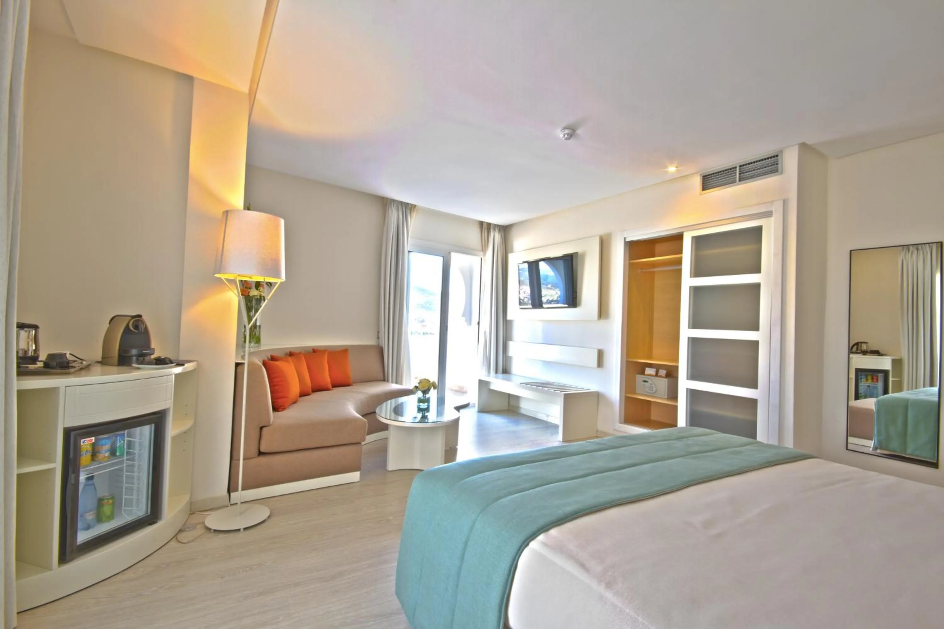 Bed in Al Mandari Hôtel Tétouan