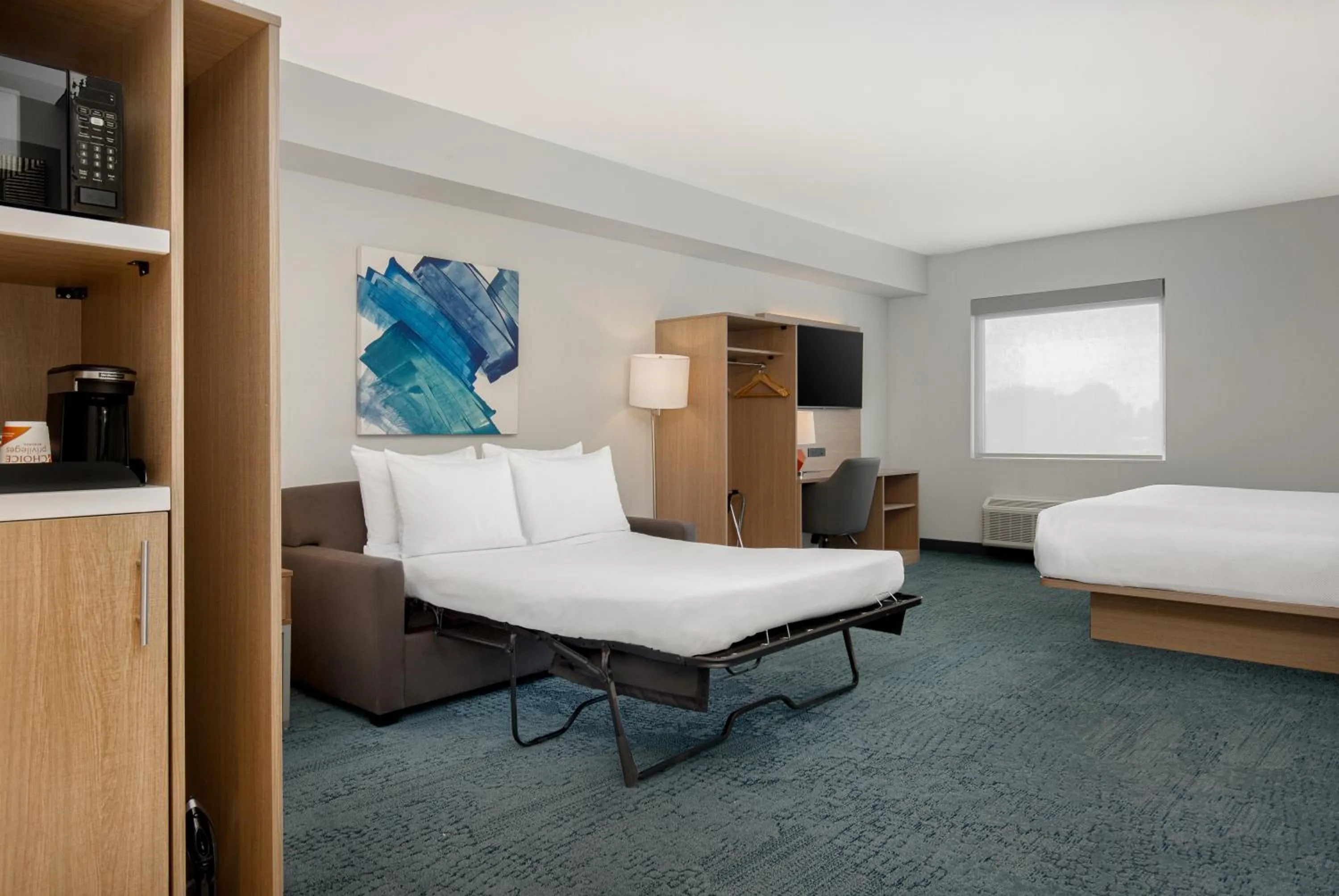 Bed in Quality Inn & Suites Prescott