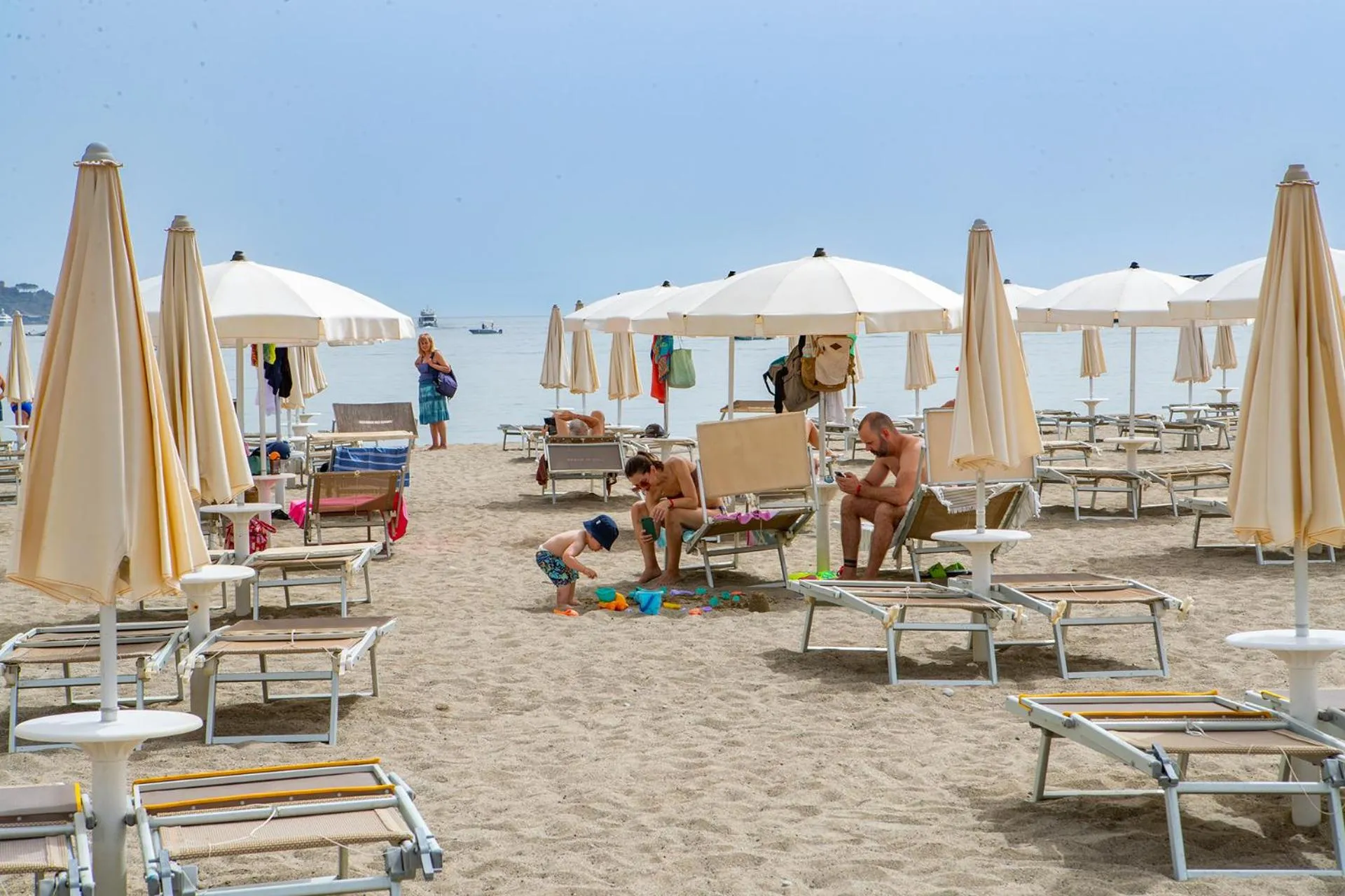 Beach in Hotel Caesar Palace