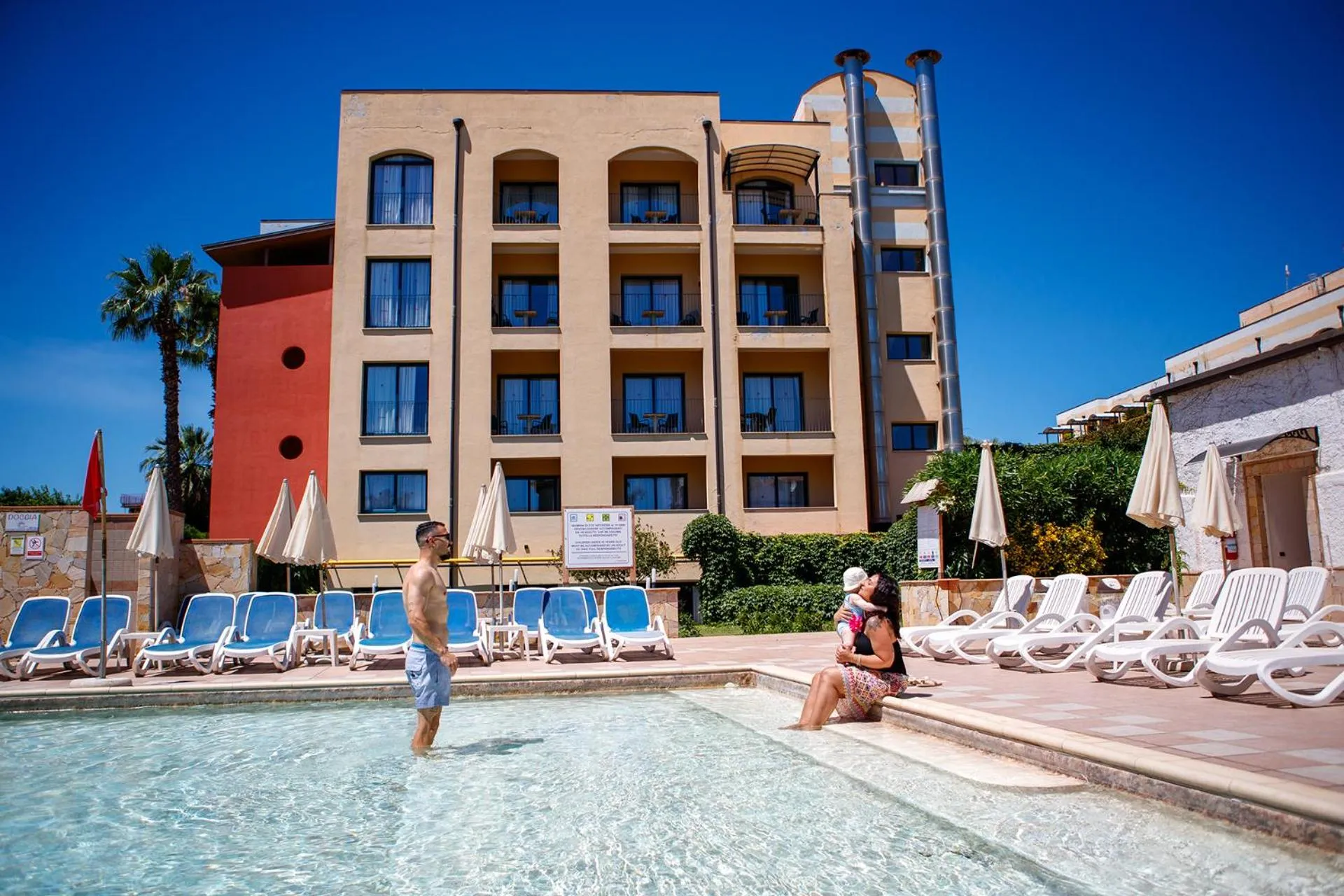 Swimming pool in Hotel Caesar Palace