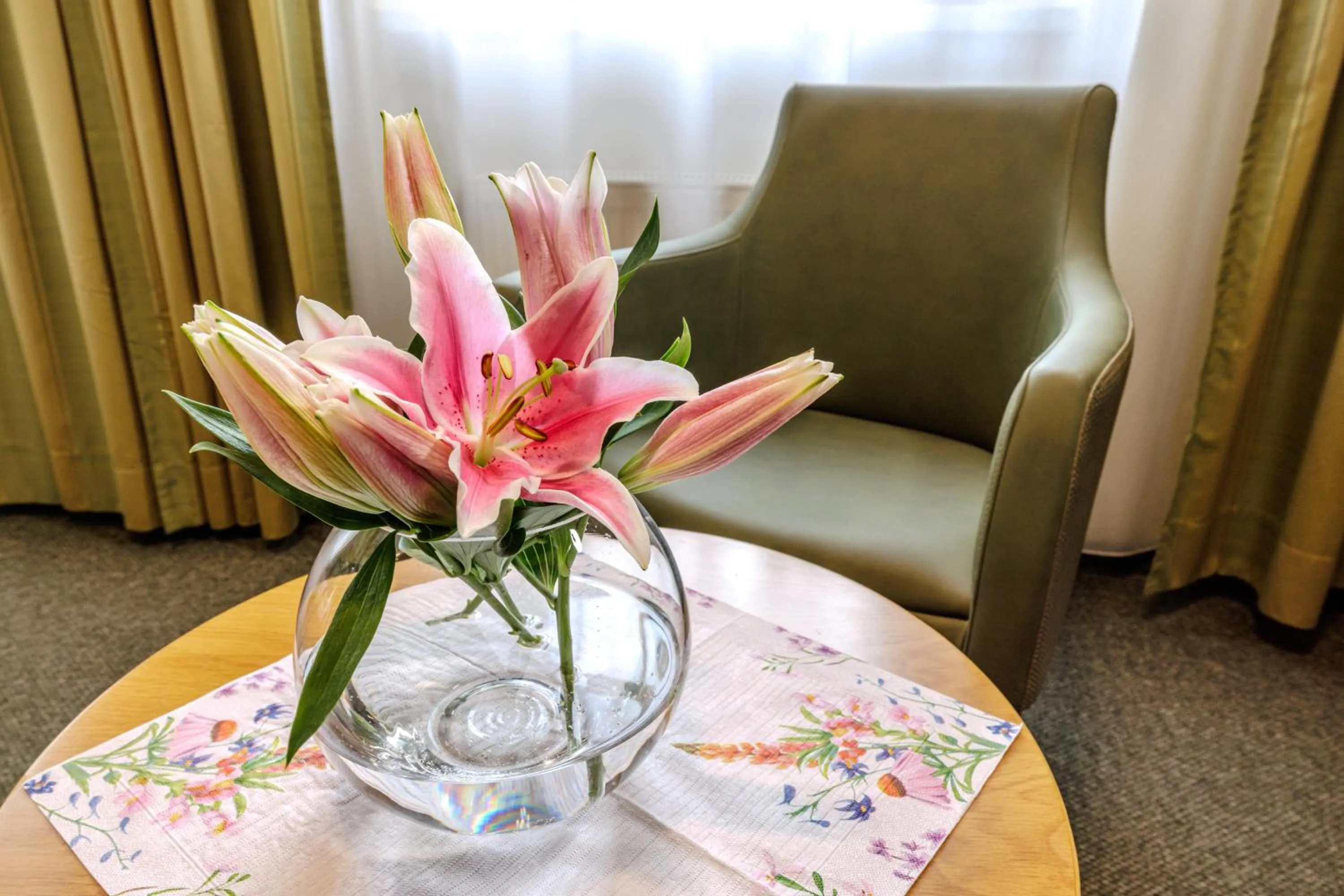 Living room in Flair Hotel Kamenz