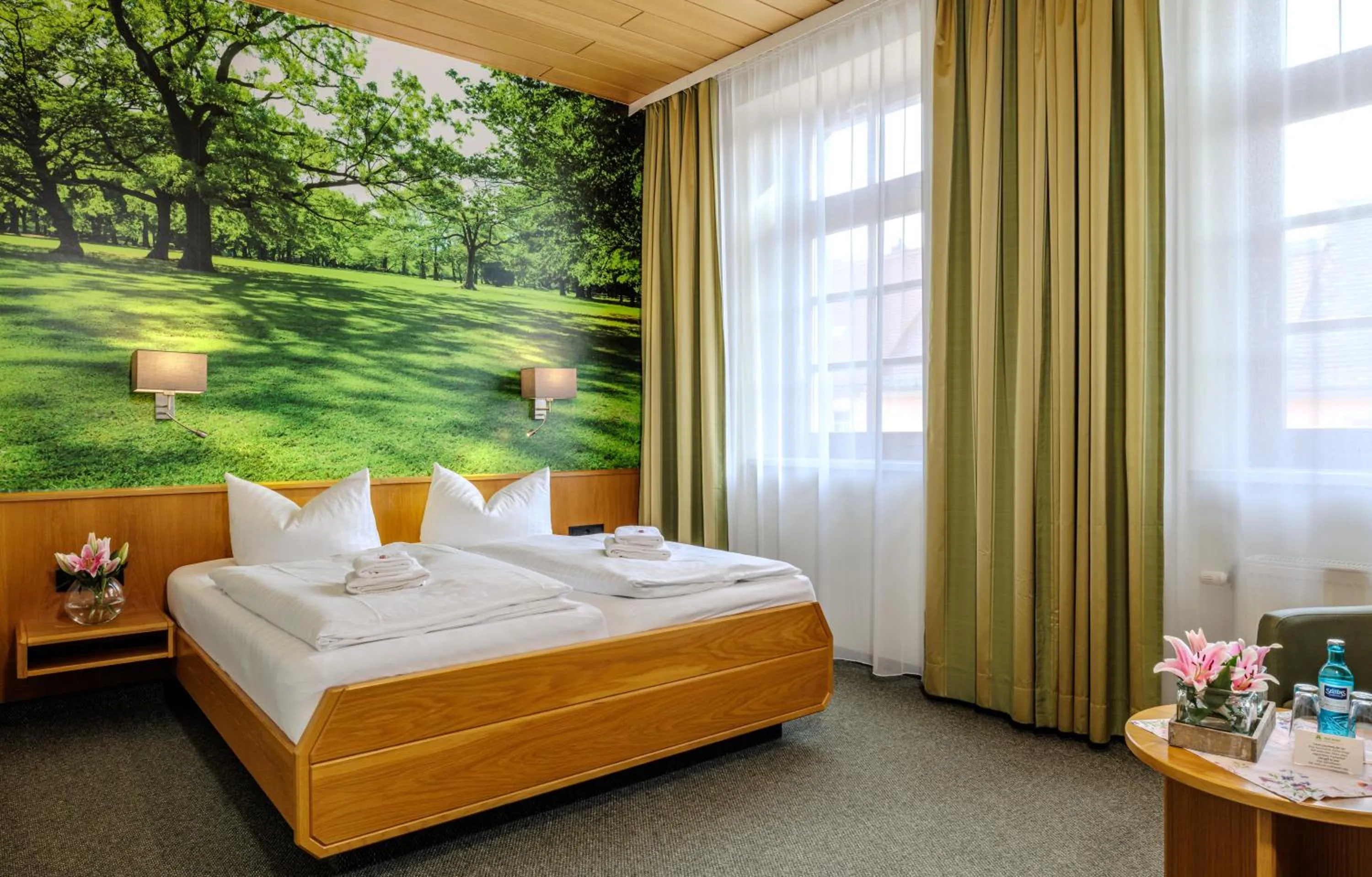 Bed in Flair Hotel Kamenz