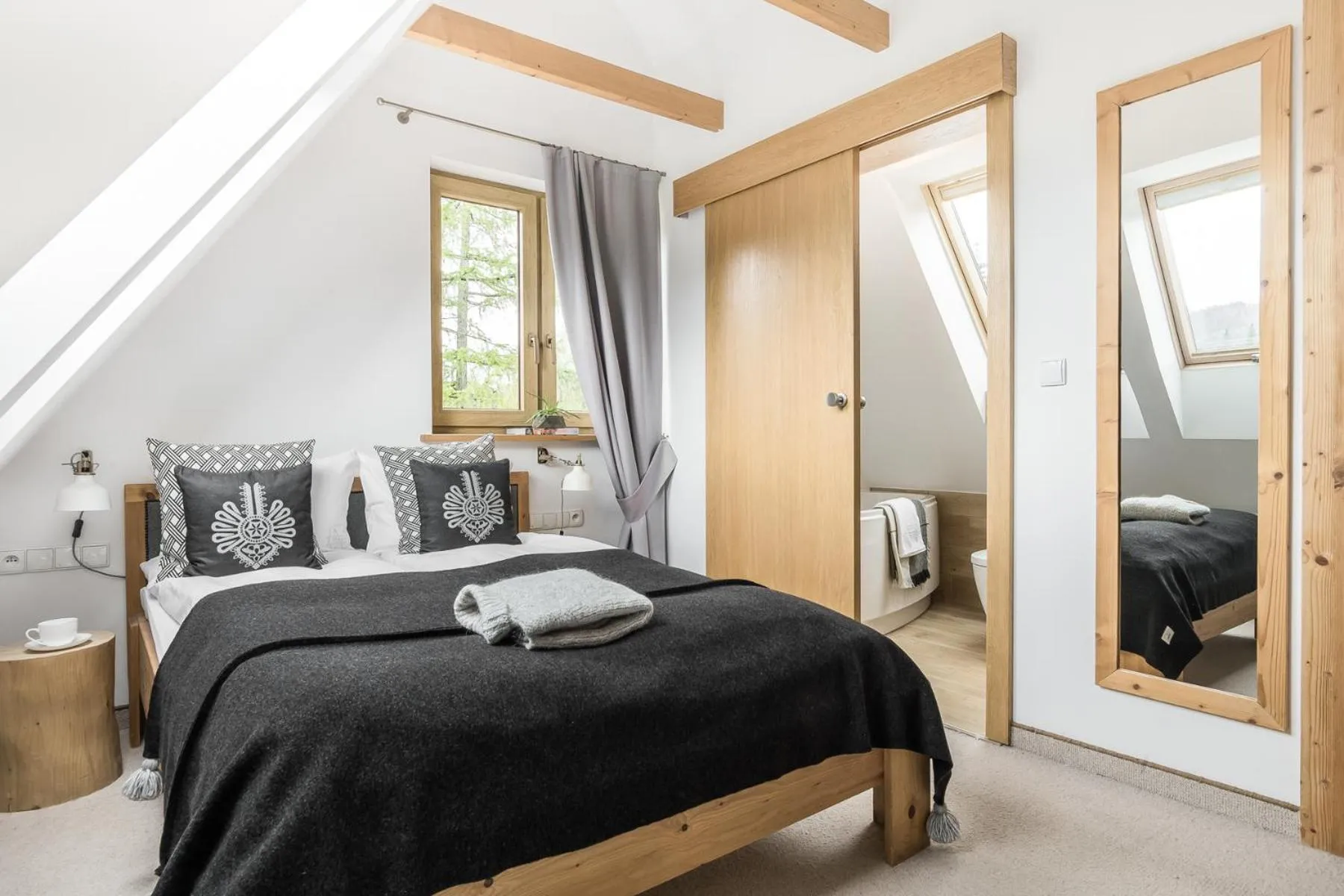 Bedroom, Bed in Villa 11 Folk & Design