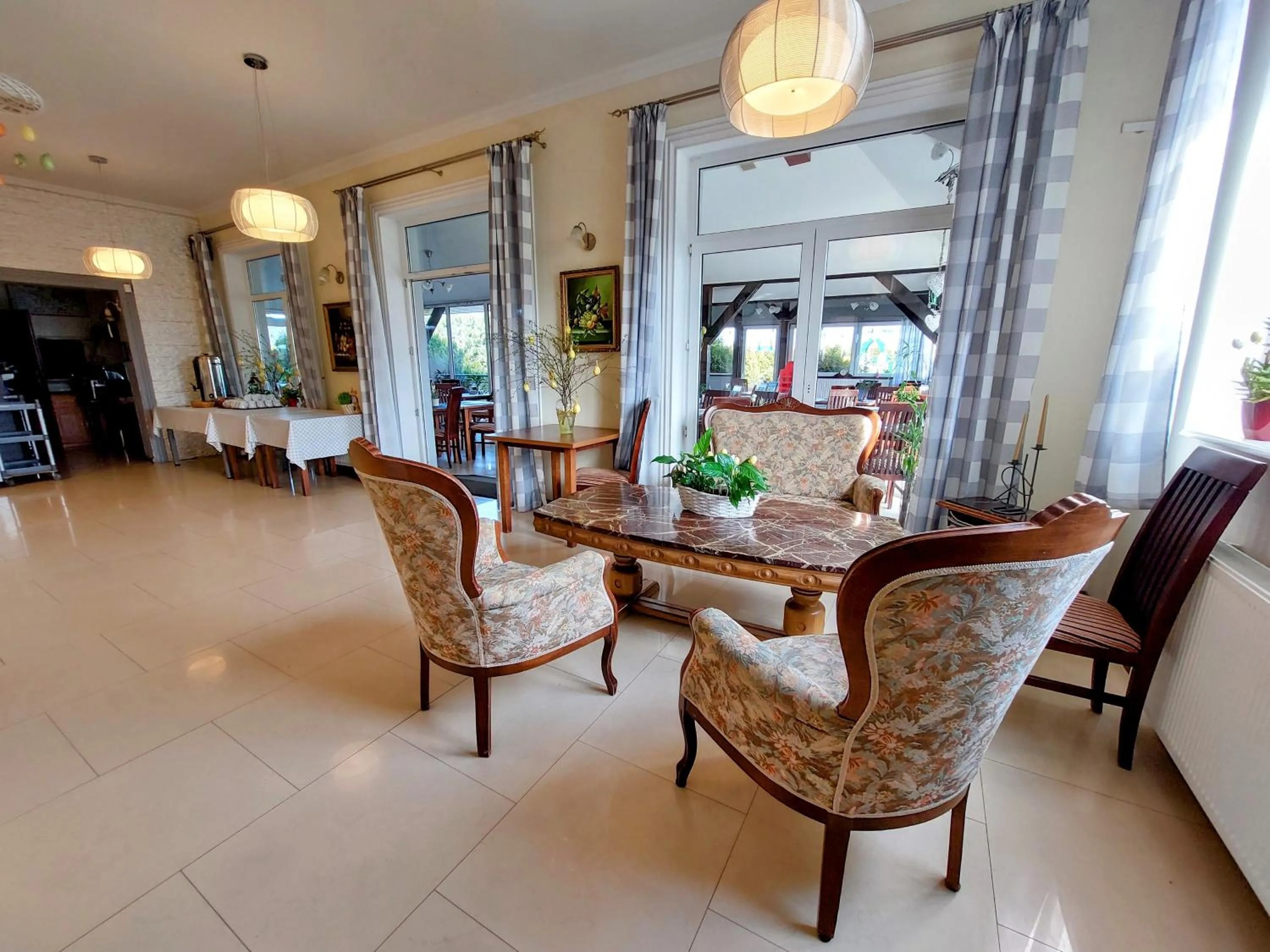 Dining area in Villa Dolce Vita