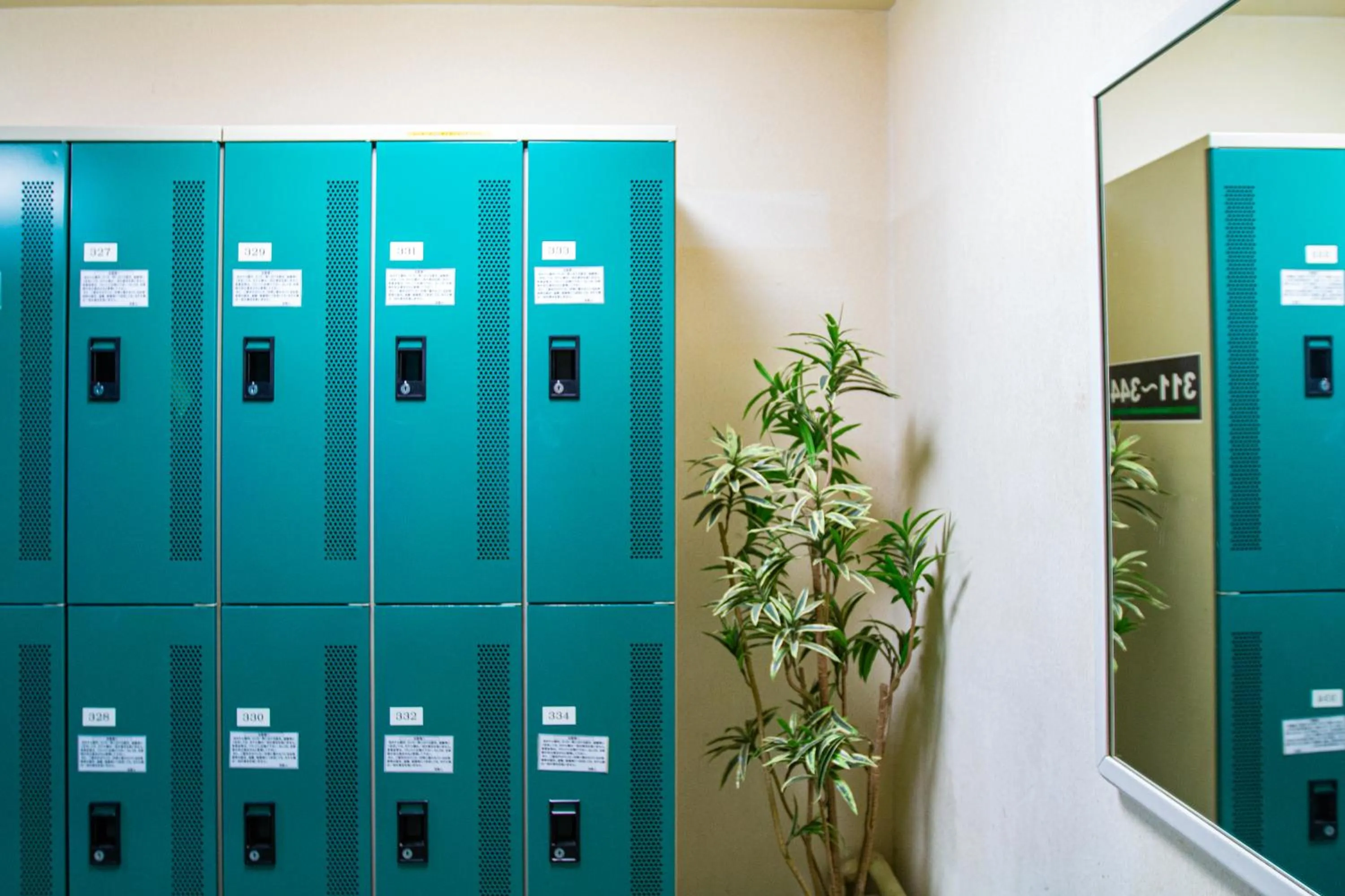 locker in Capsule Hotel Asahi Plaza Shinsaibashi - Men's Only
