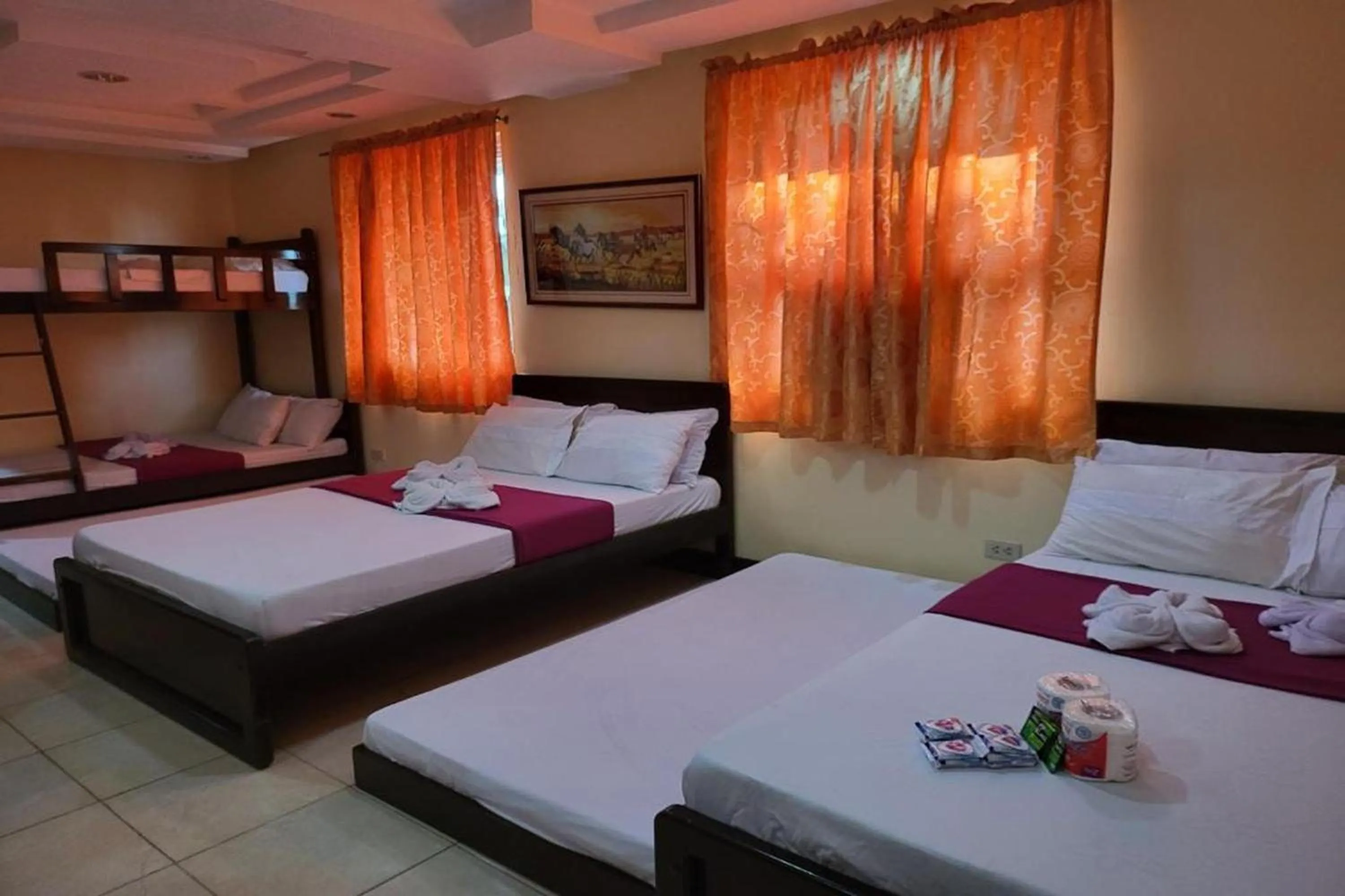 Bed in Voyagers Palace