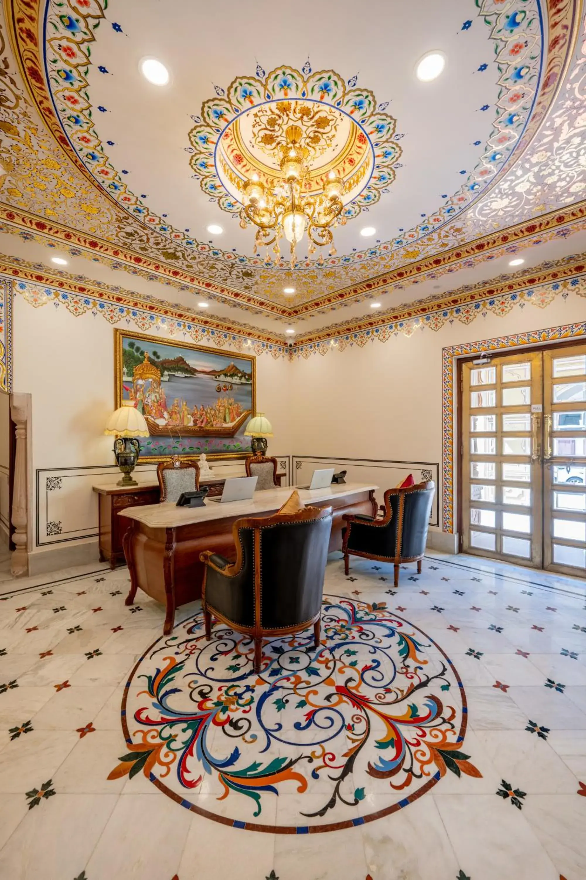 Lobby or reception in Brij Castle Lobby or reception in Brij Castle