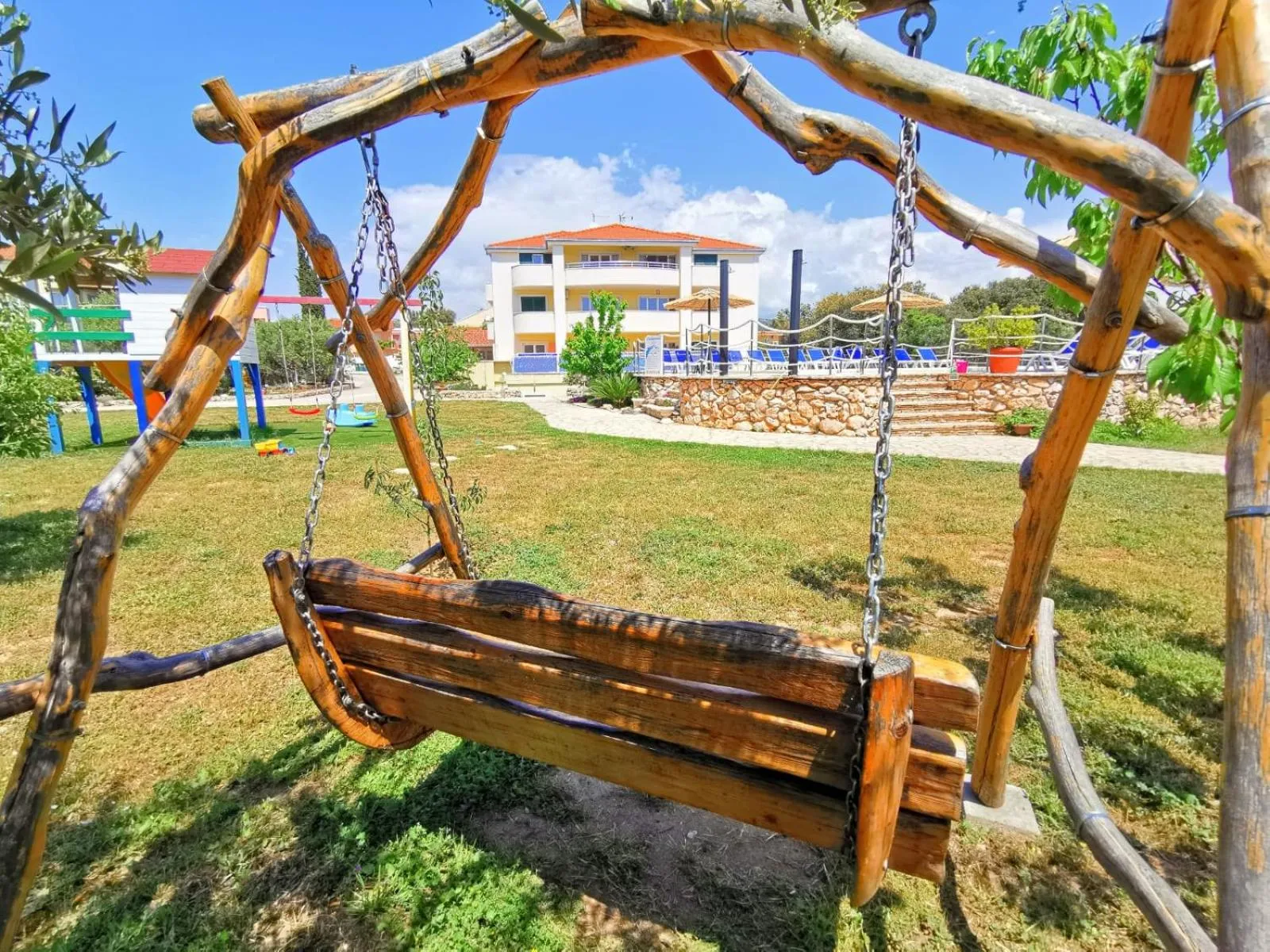 Children play ground in Apartments CVITA Holiday