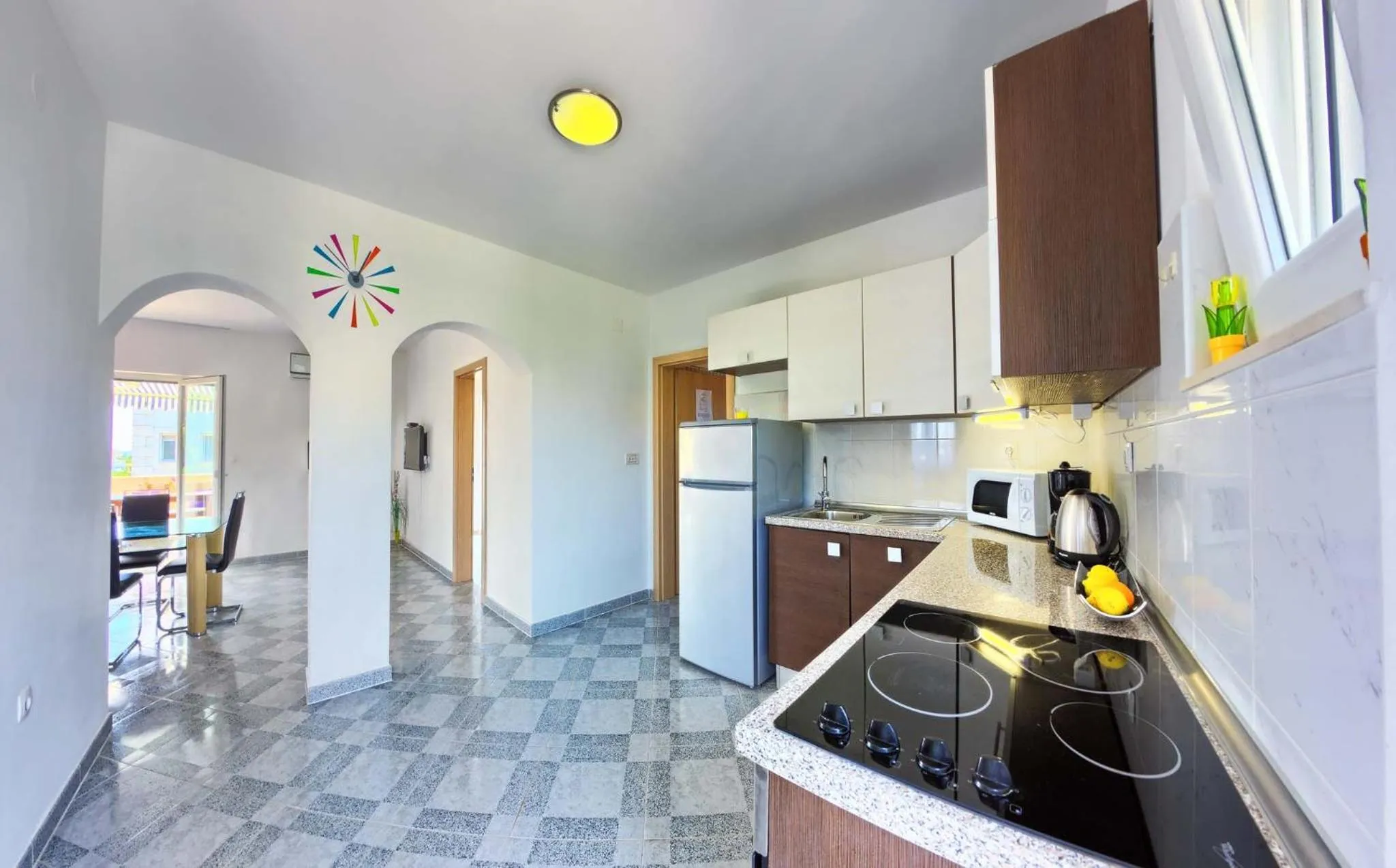 Kitchen or kitchenette in Apartments CVITA Holiday