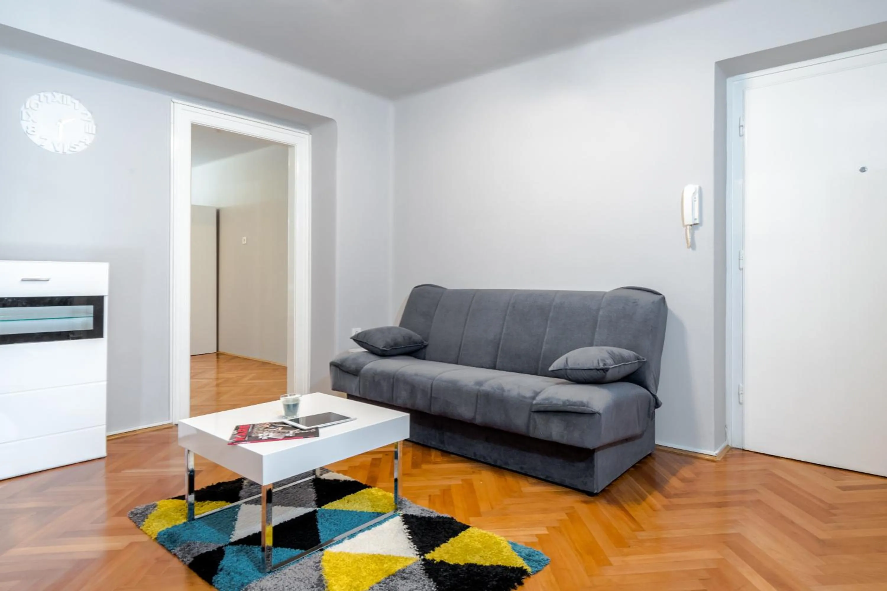 Living room in Klarina Apartments