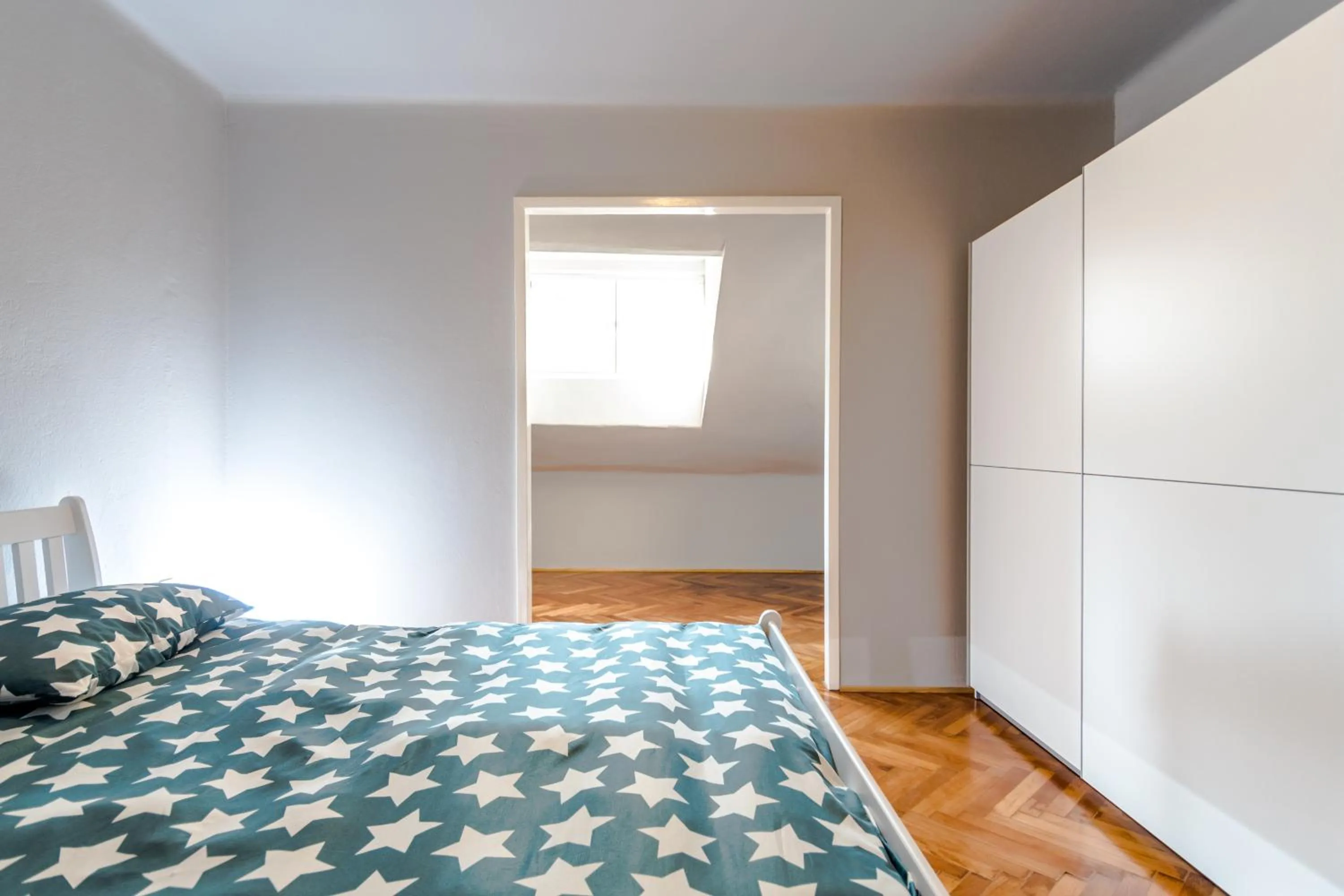 Bedroom in Klarina Apartments