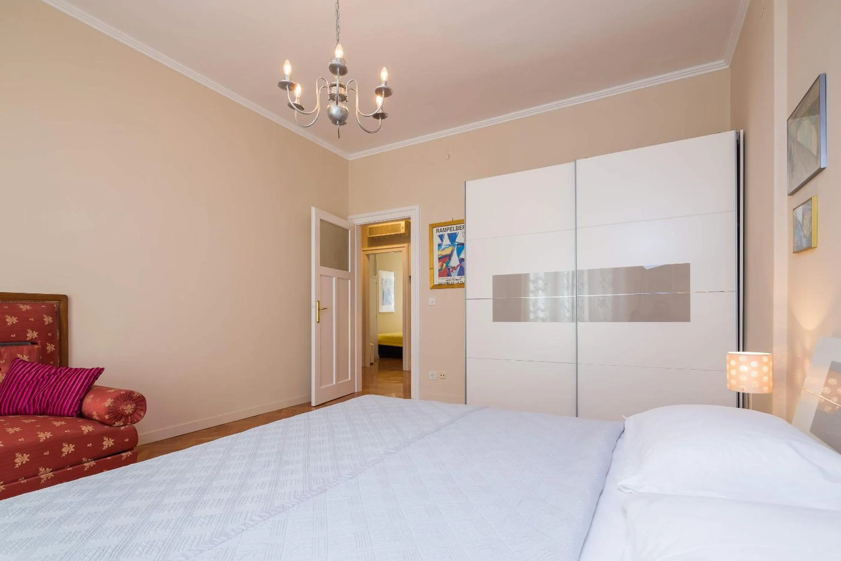 Bedroom in Klarina Apartments