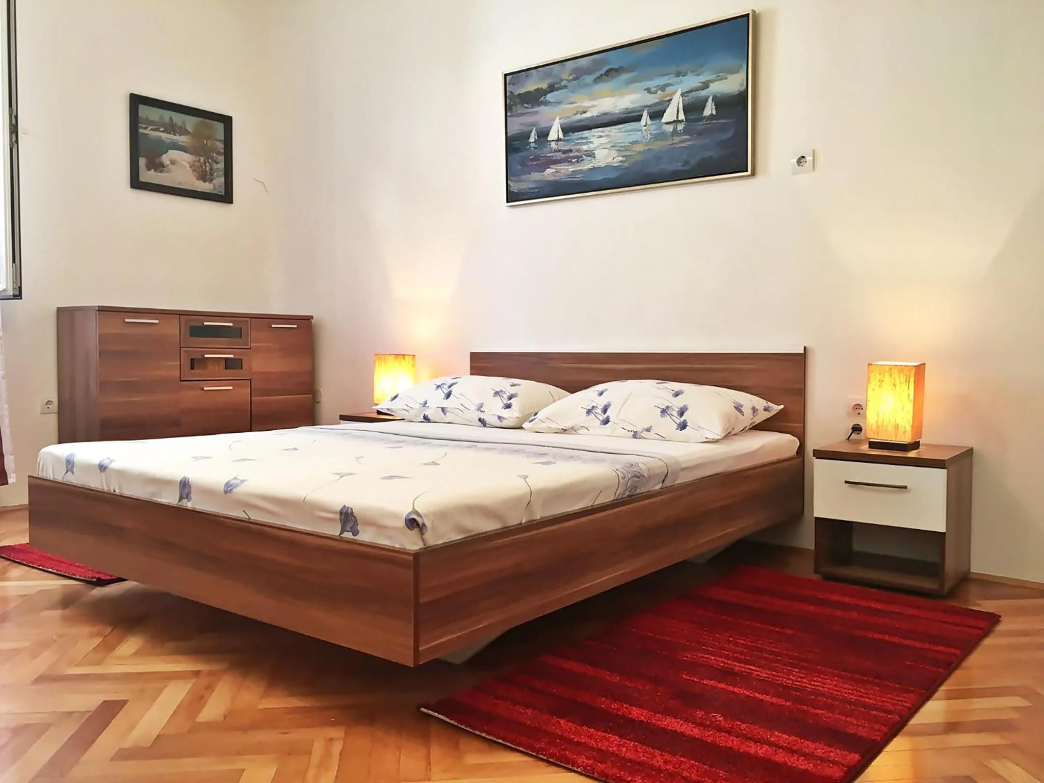 Bedroom in Klarina Apartments