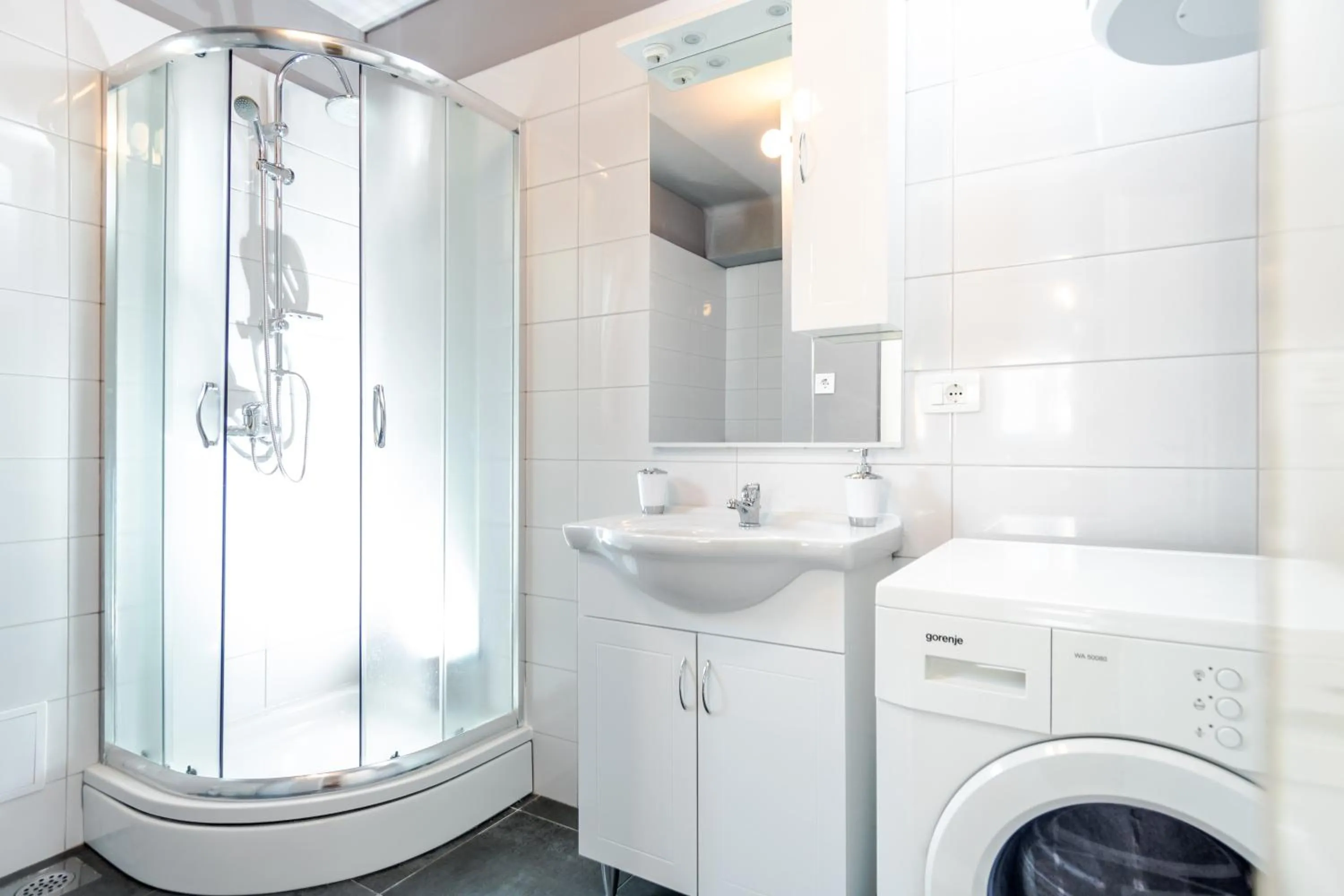 Bathroom in Klarina Apartments