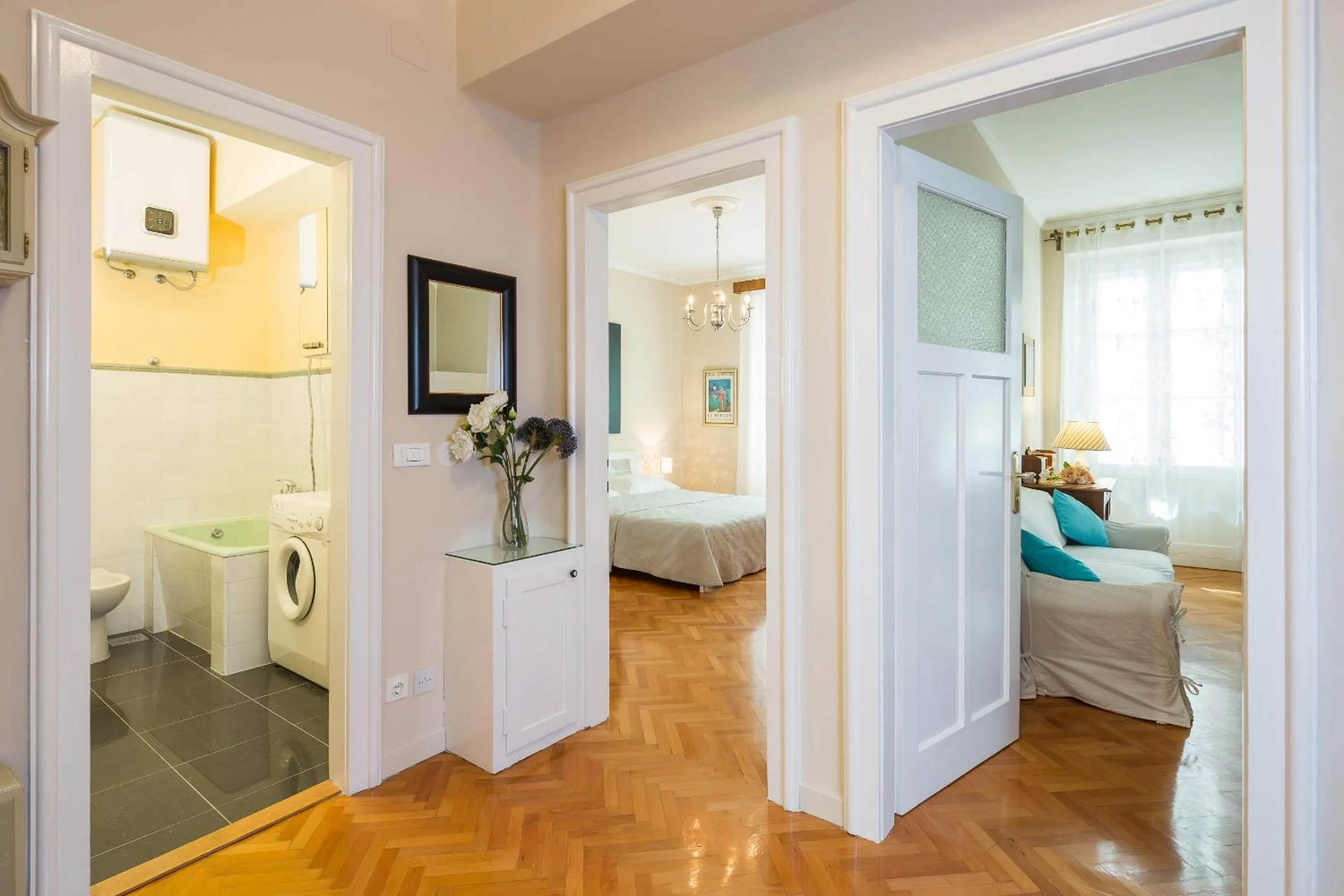 Living room in Klarina Apartments