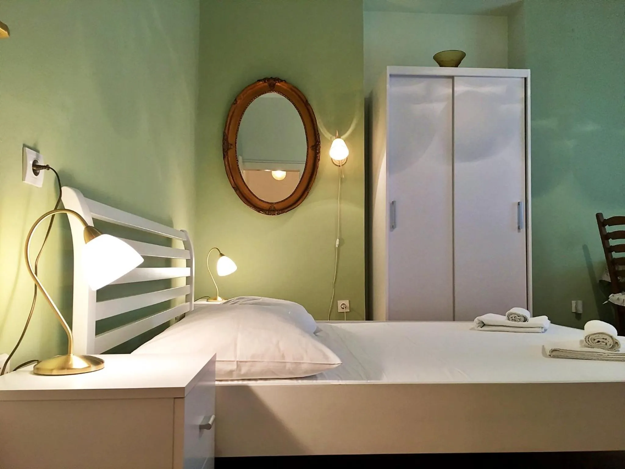 Bedroom in Klarina Apartments