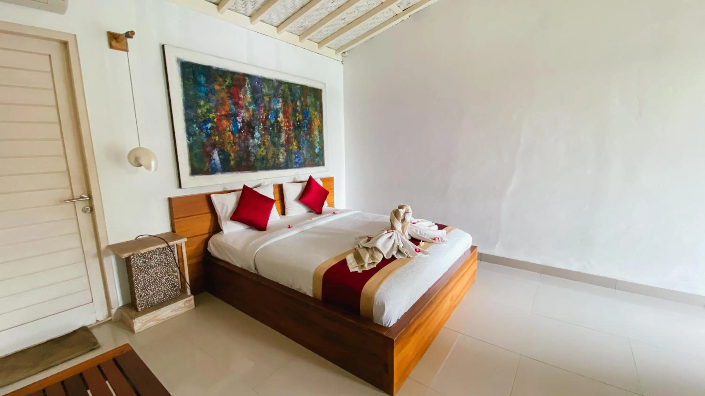 Bed in Villa Olala Penida