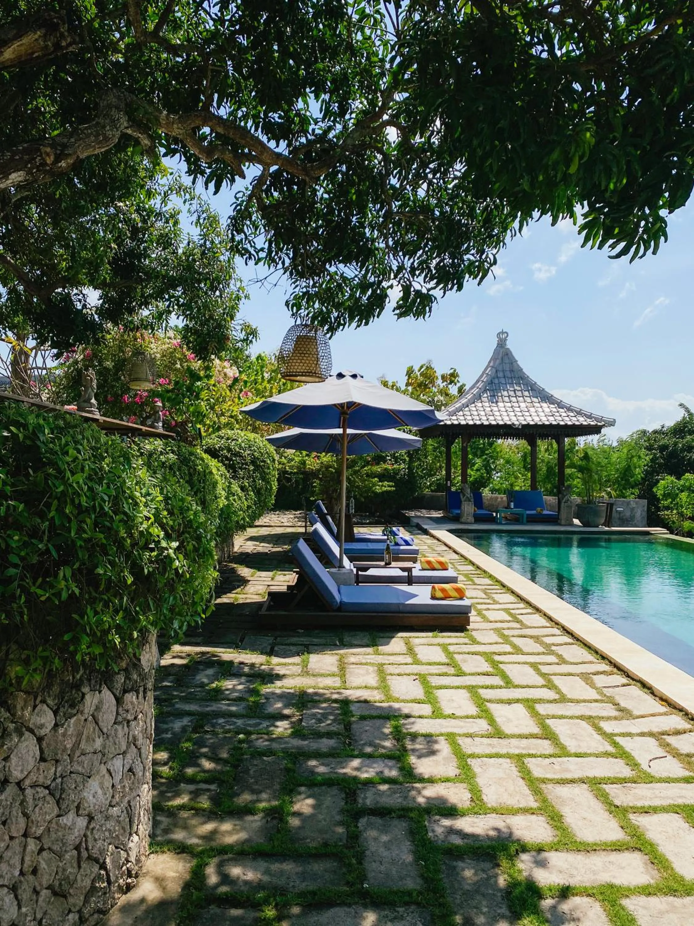 Pool view in Villa Olala Penida