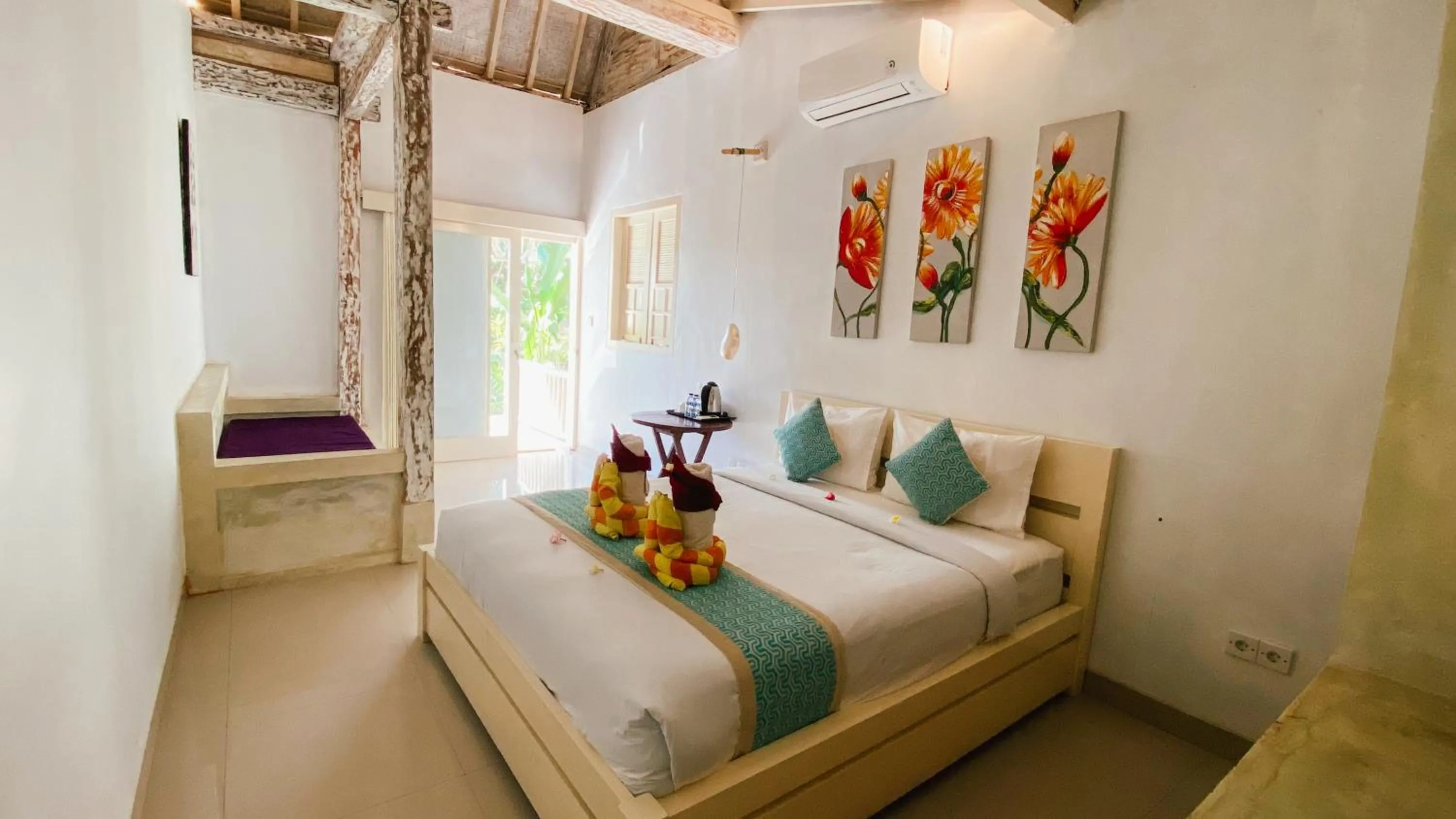 Bed in Villa Olala Penida