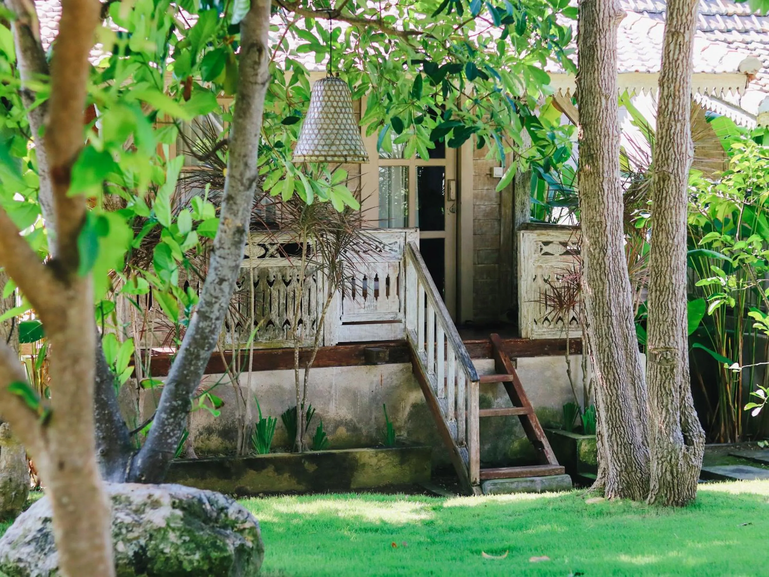 Garden view in Villa Olala Penida