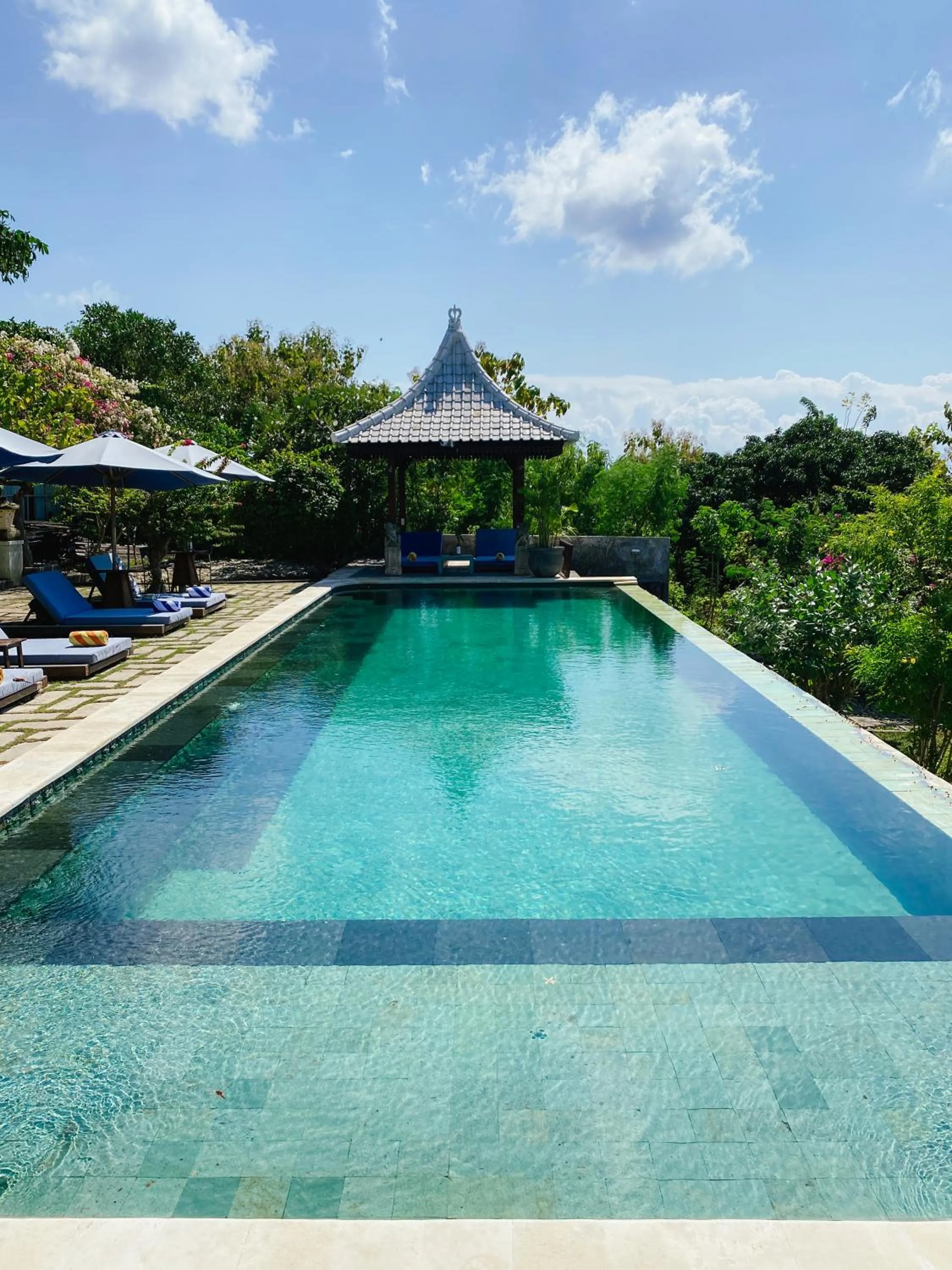 Pool view in Villa Olala Penida