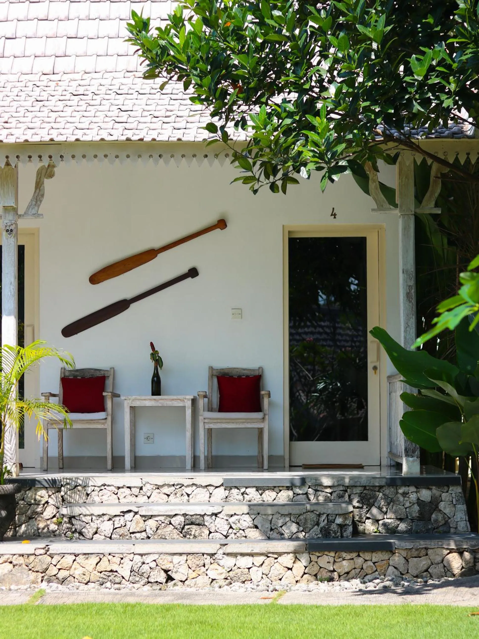 Garden view in Villa Olala Penida
