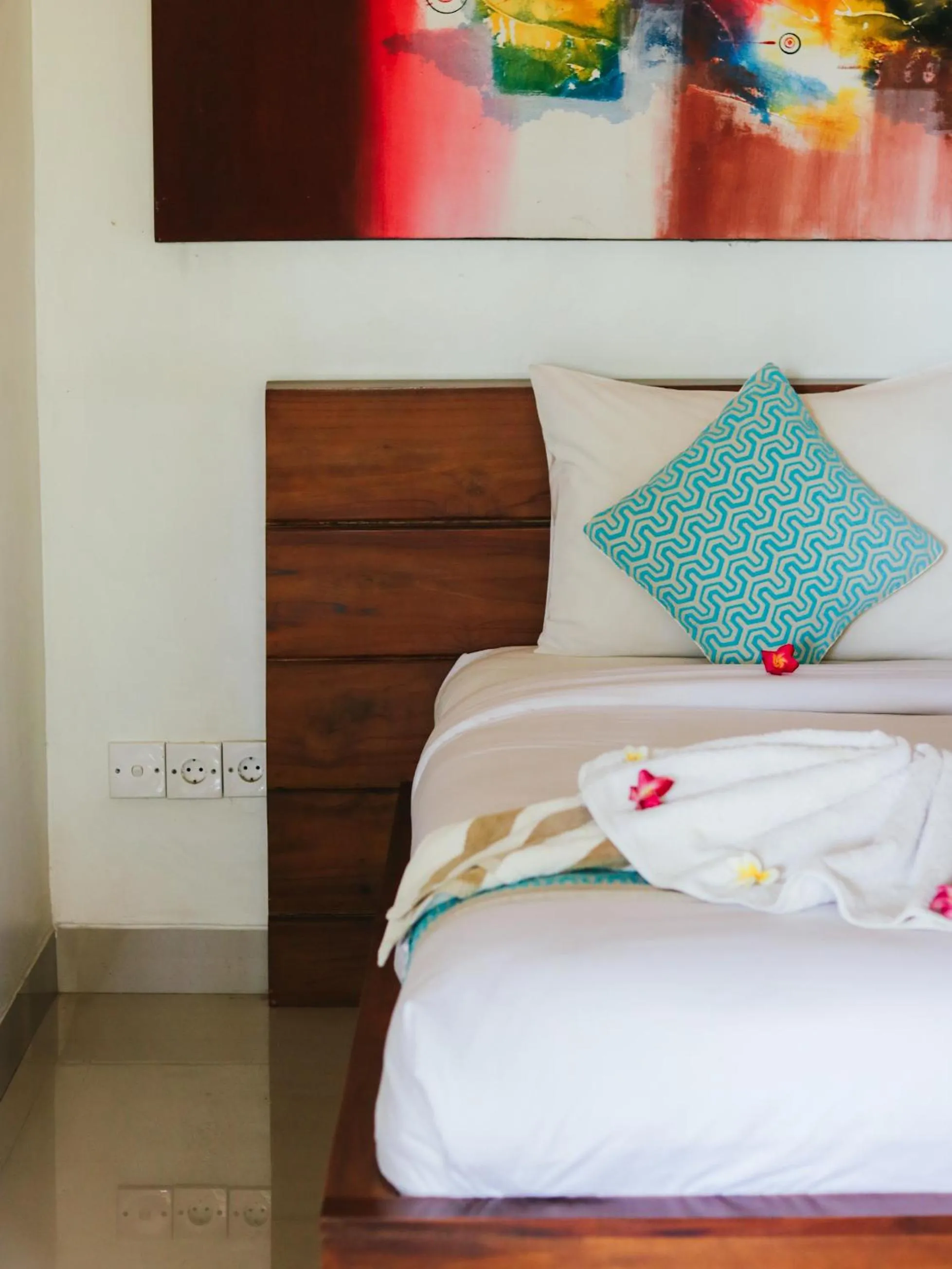 Bed in Villa Olala Penida