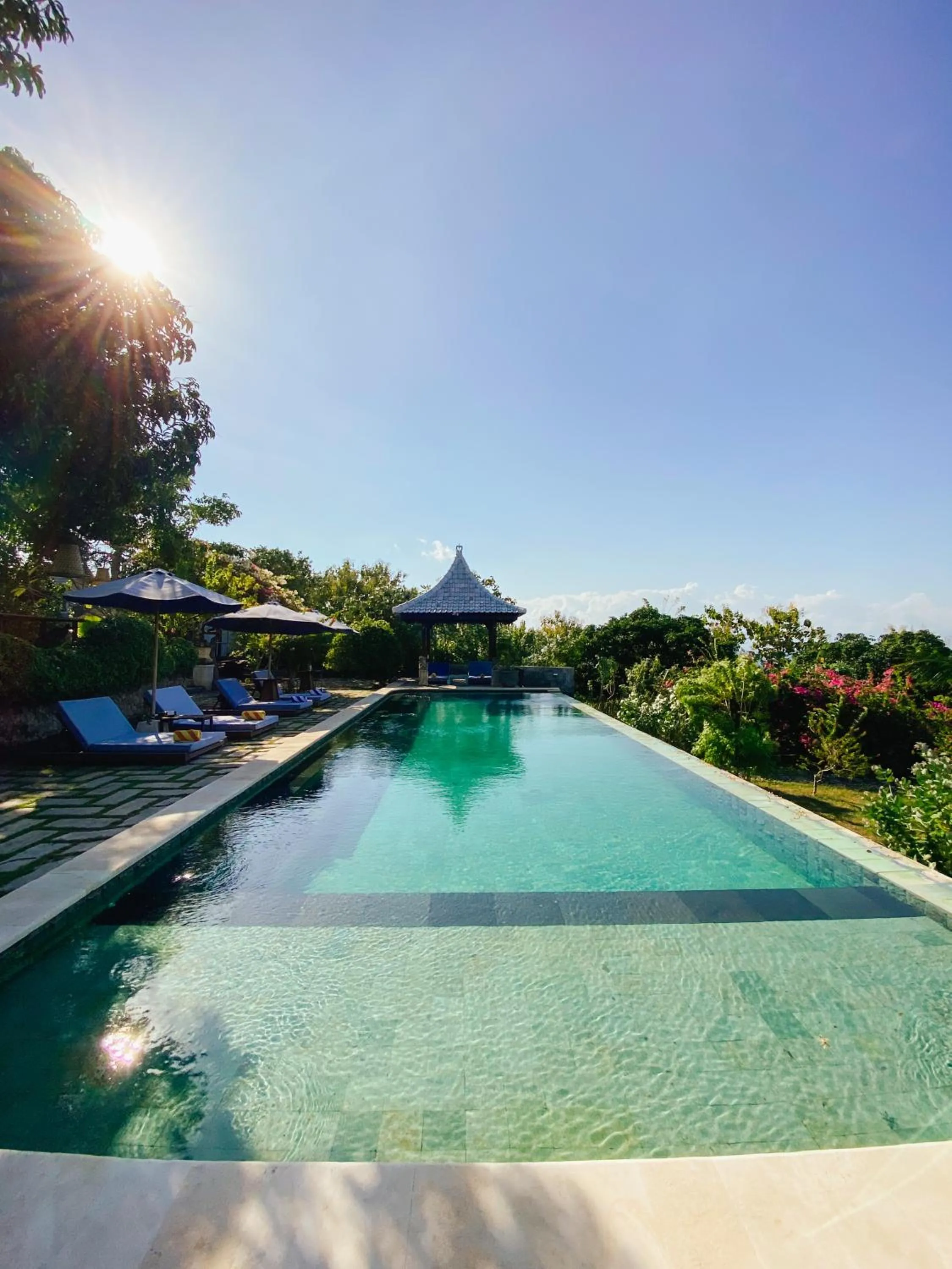 Pool view in Villa Olala Penida