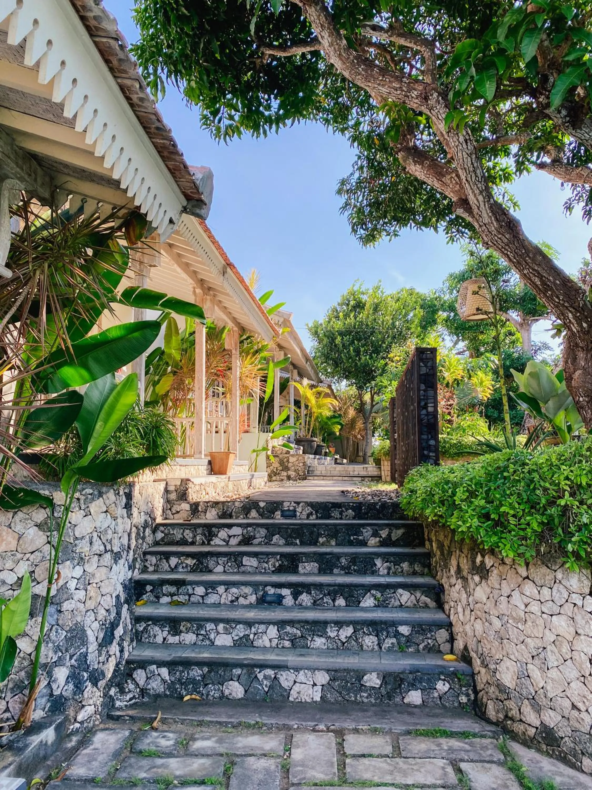 Garden view in Villa Olala Penida