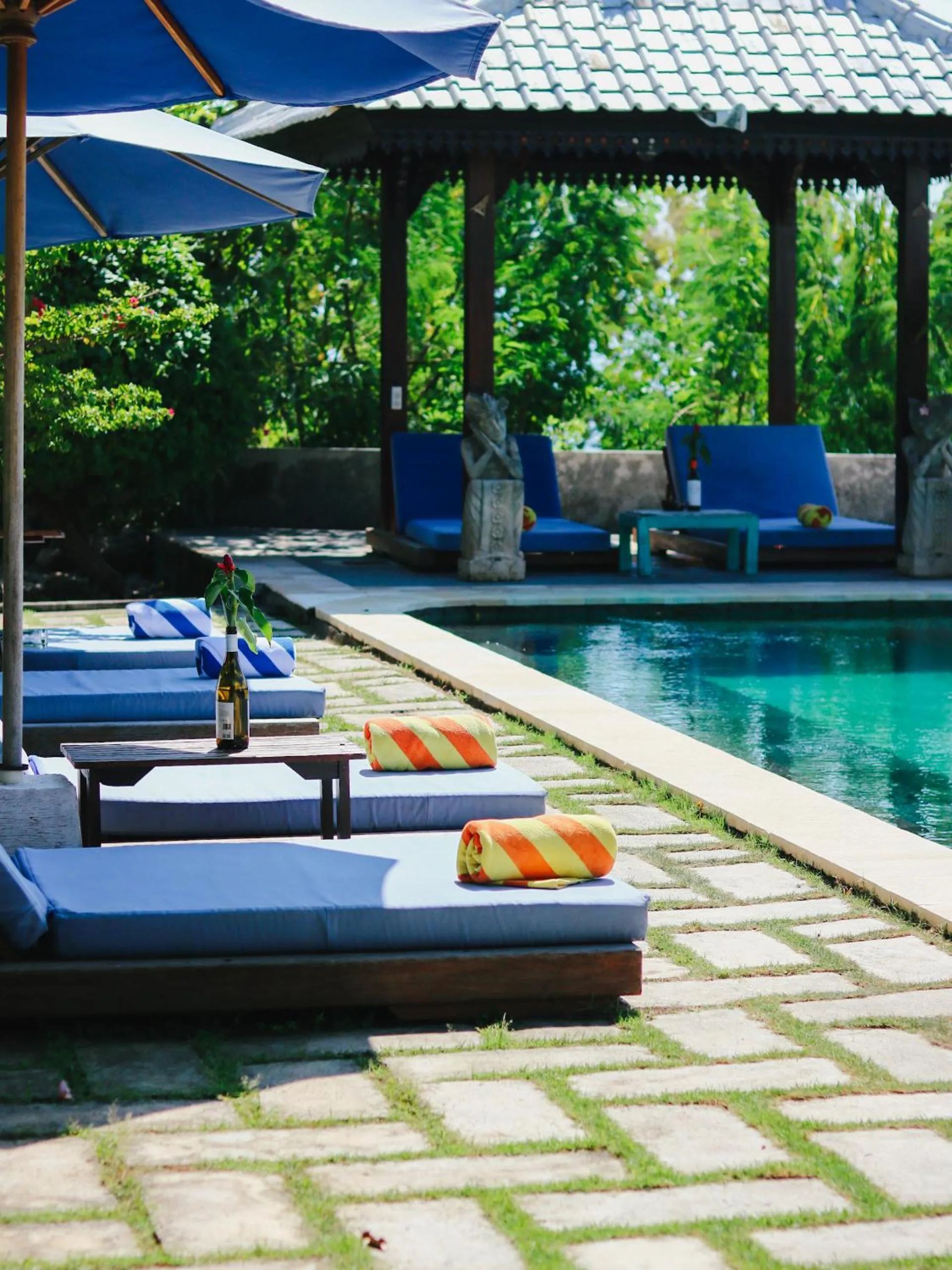 Garden view in Villa Olala Penida