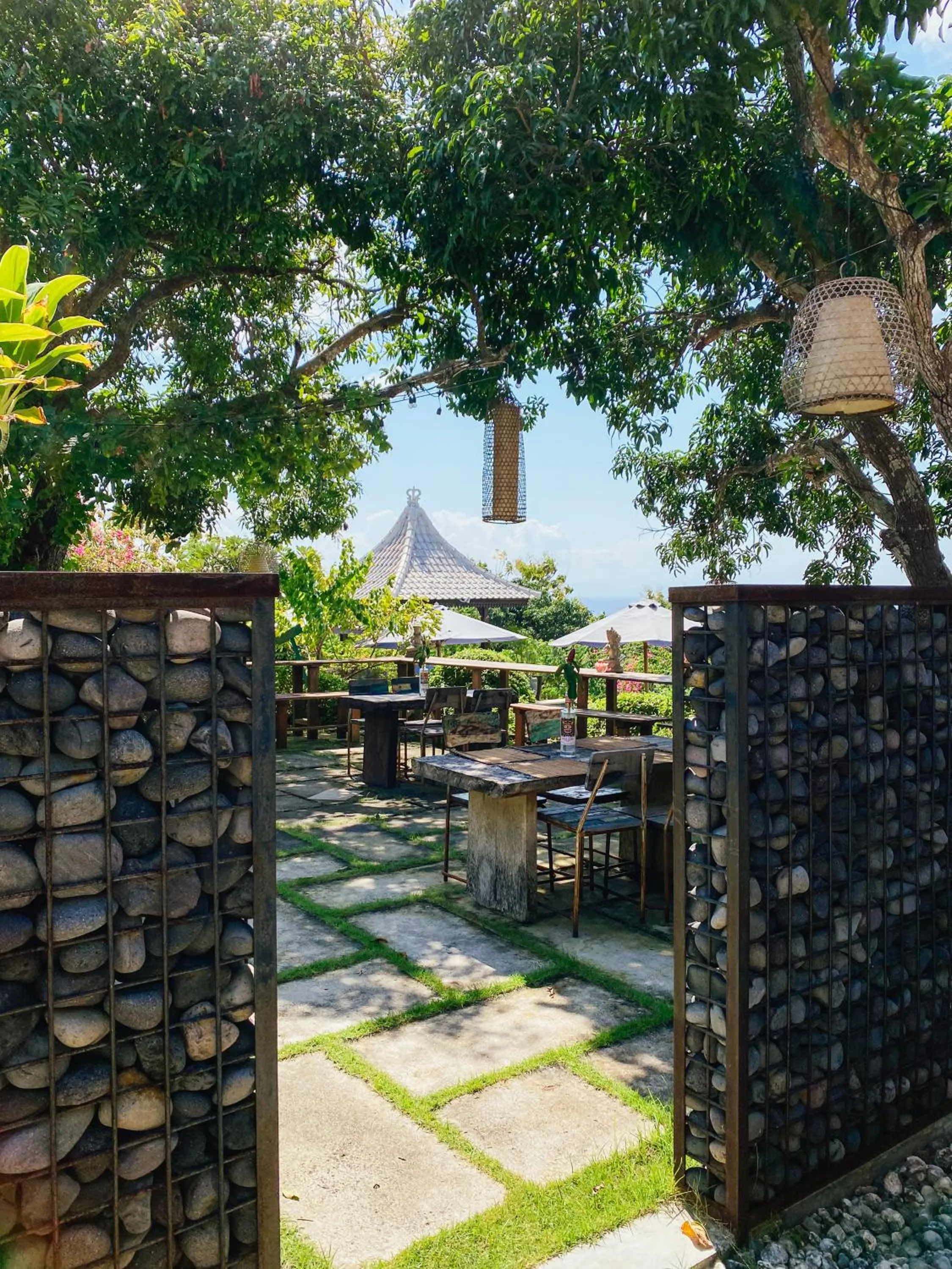 Garden view in Villa Olala Penida