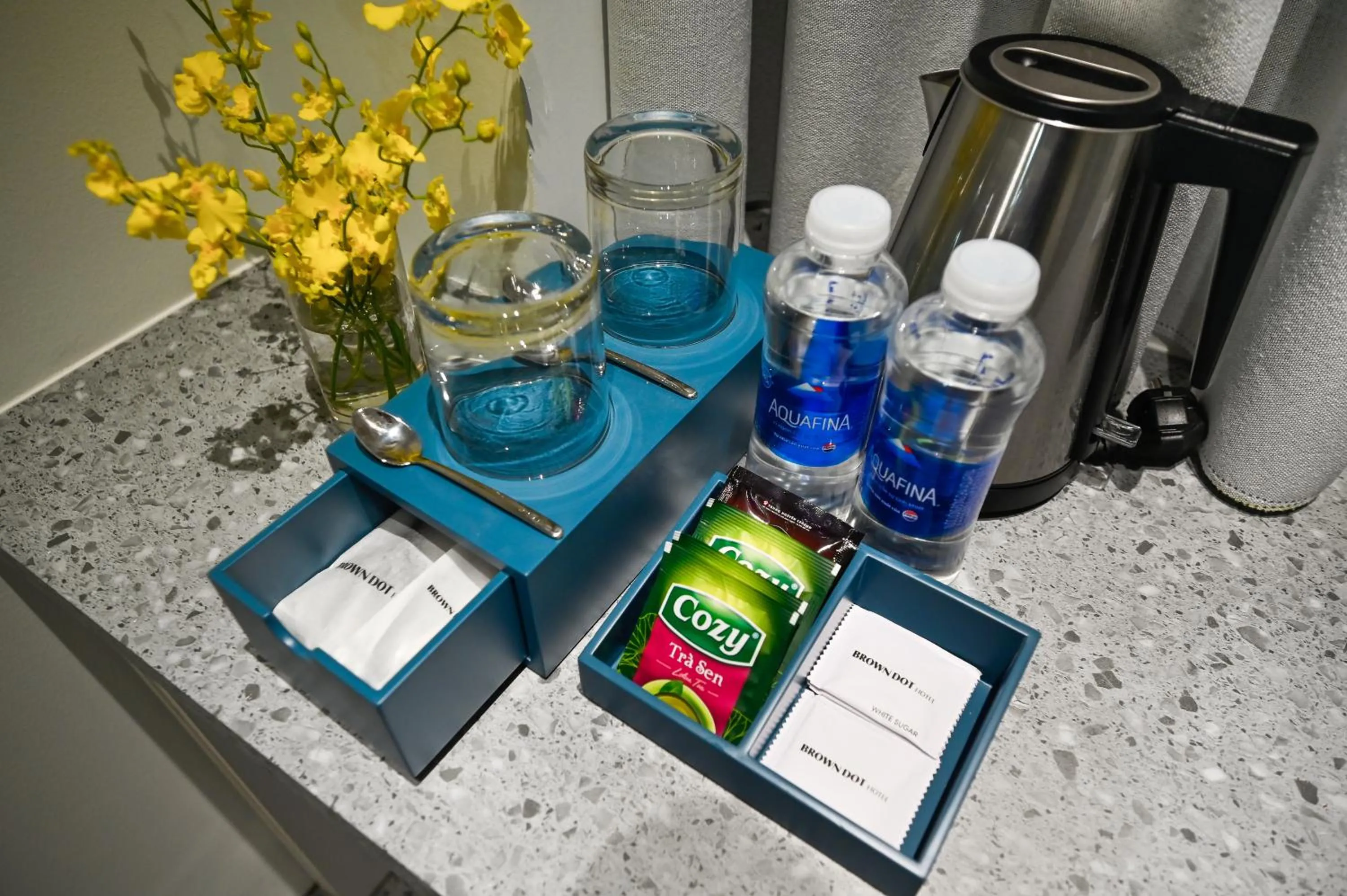 minibar in Brown Dot Hotel Saigon Airport