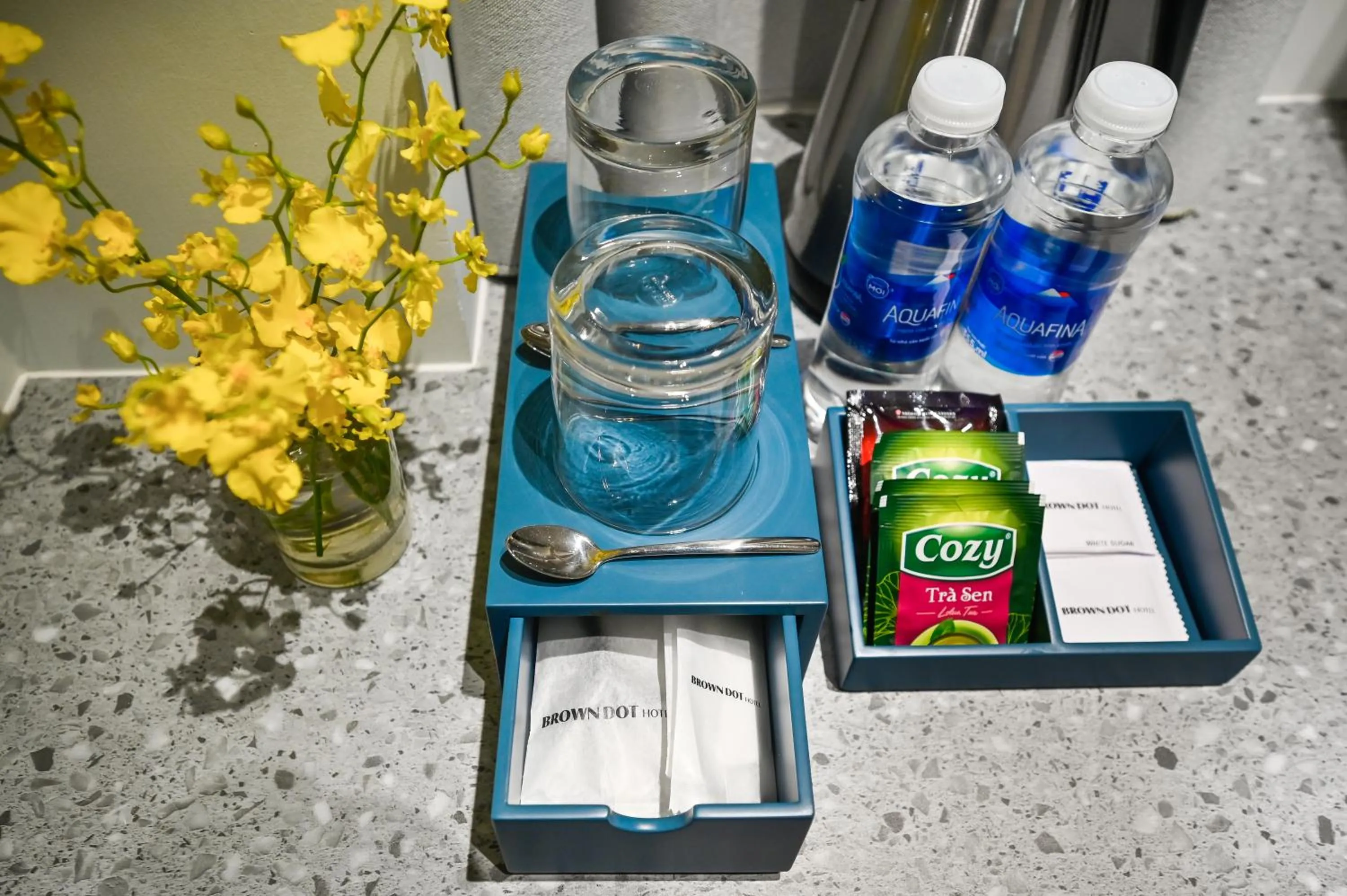 minibar in Brown Dot Hotel Saigon Airport