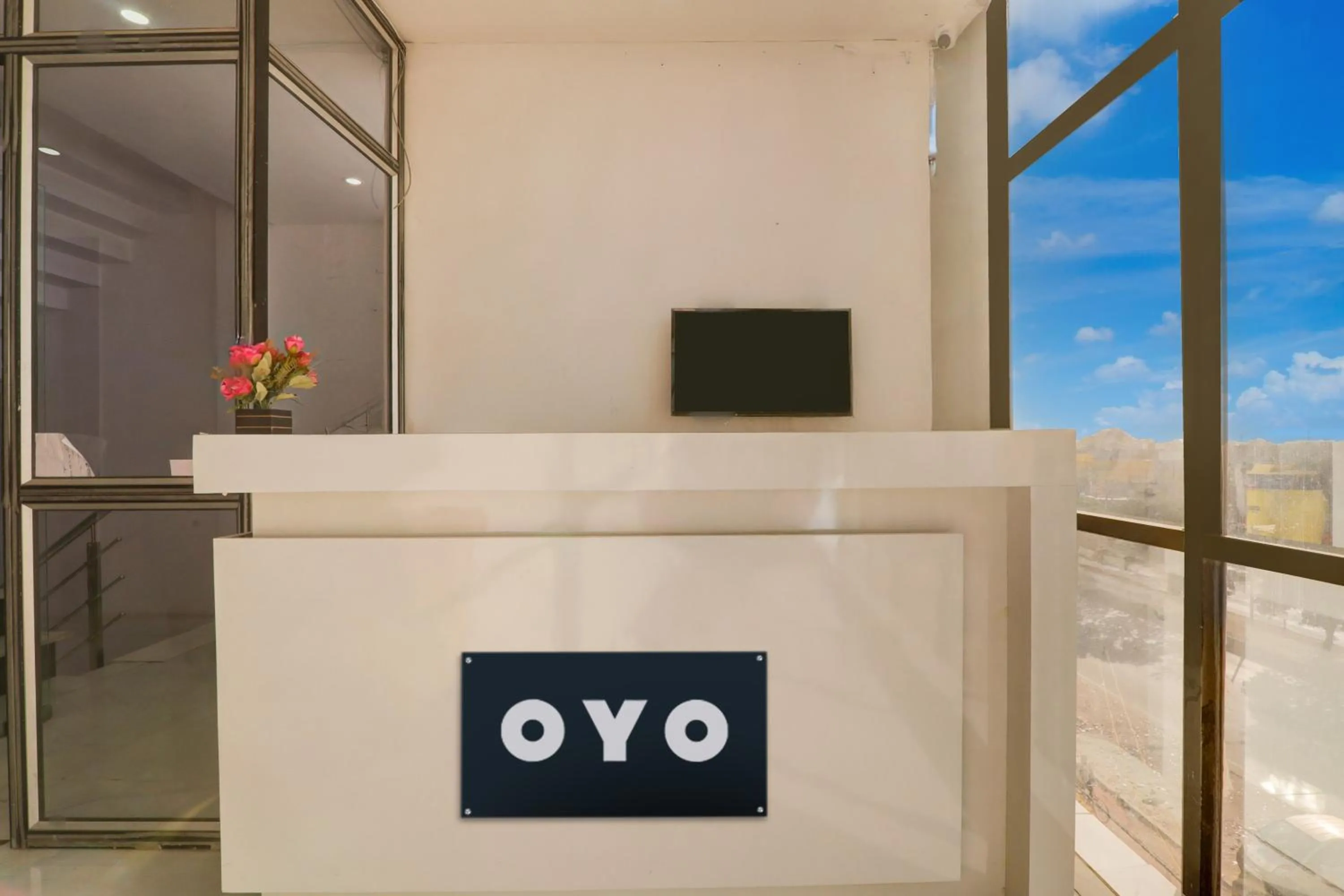 Lobby or reception in Hotel O The urban inn hotel and banquet