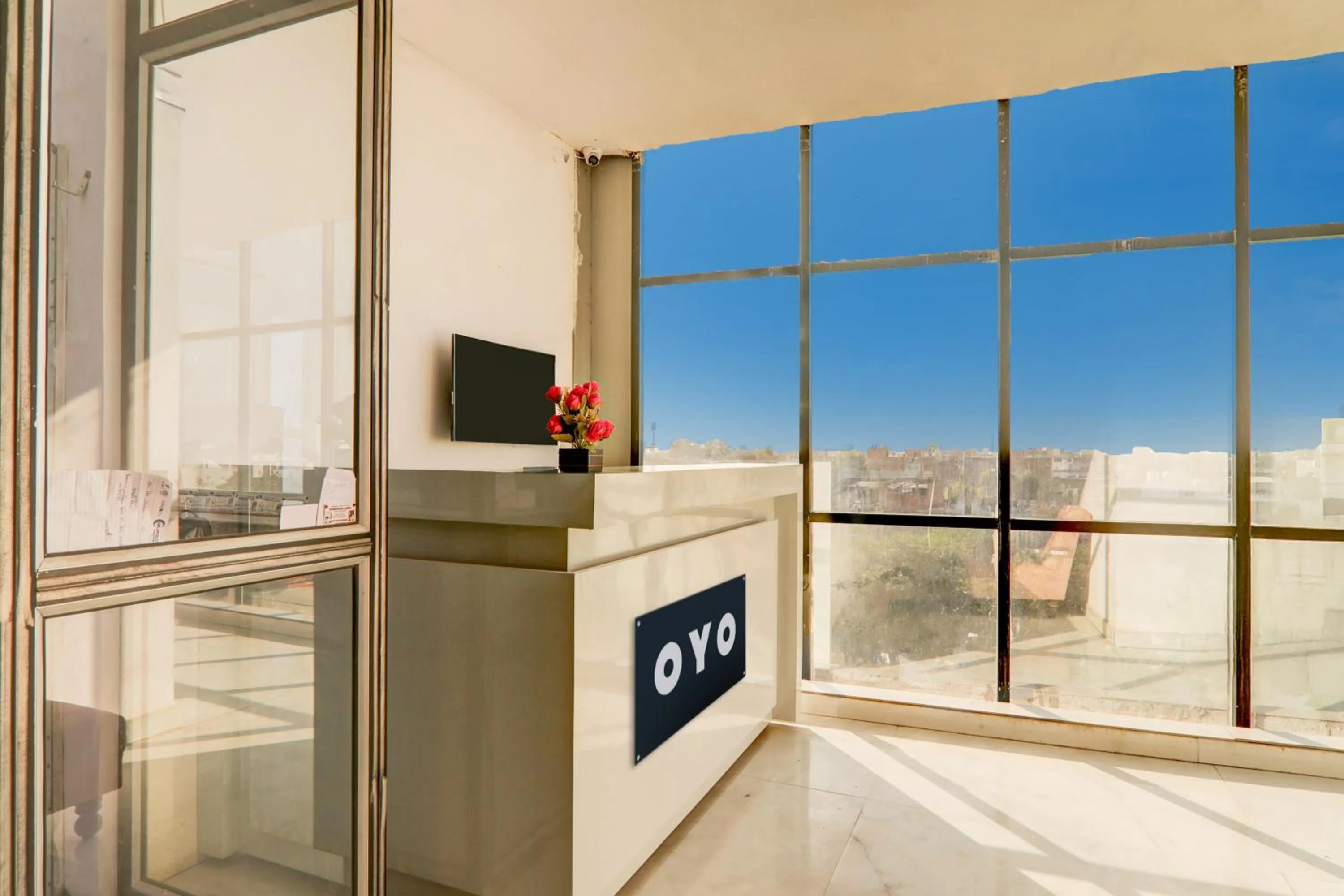 Lobby or reception in Hotel O The urban inn hotel and banquet